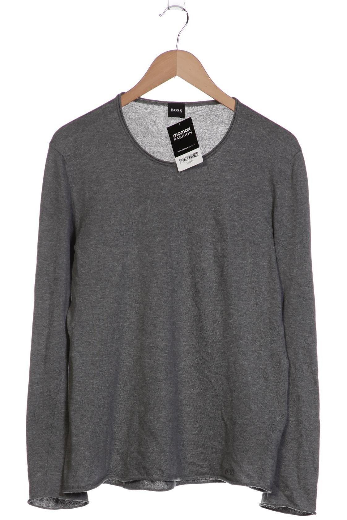 

Boss by Hugo Boss Herren Langarmshirt, grau, Gr. 48