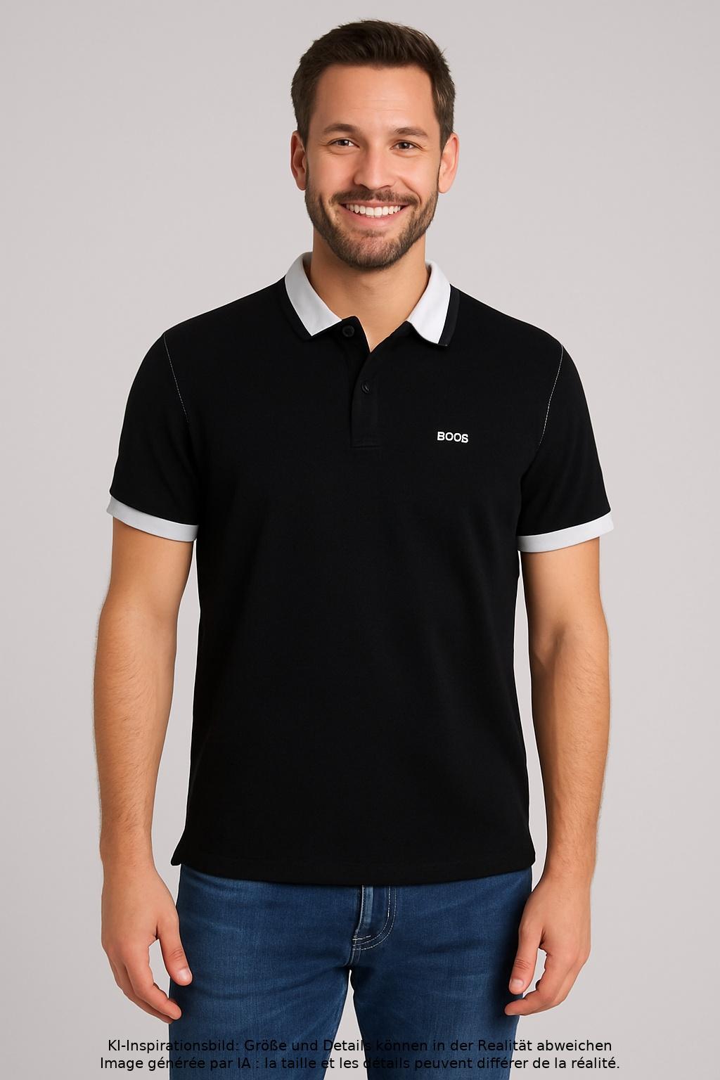 

Boss by Hugo Boss Herren Poloshirt, mehrfarbig, Gr. 52