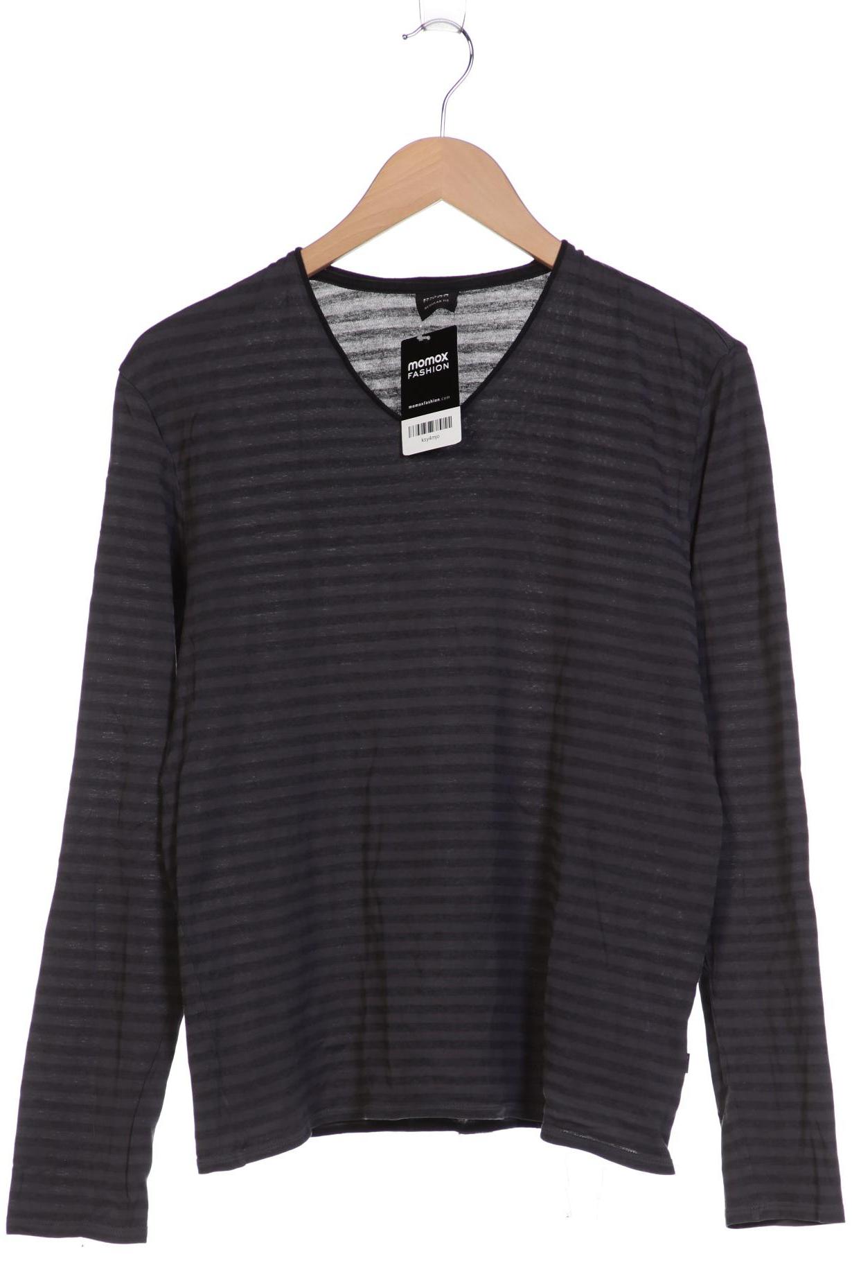 

BOSS by Hugo Boss Herren Langarmshirt, grau