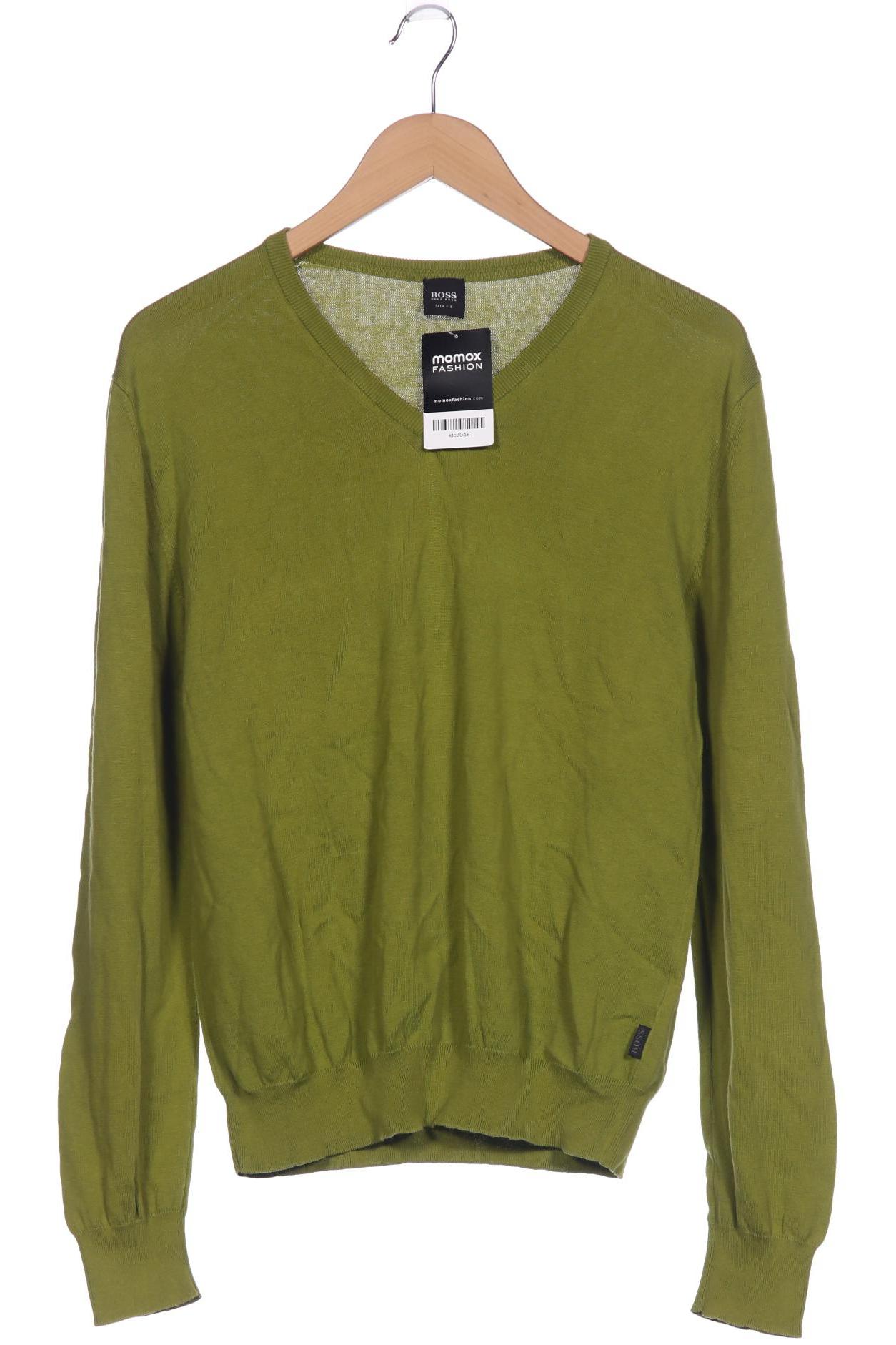 

Boss by Hugo Boss Herren Pullover, grün, Gr. 52