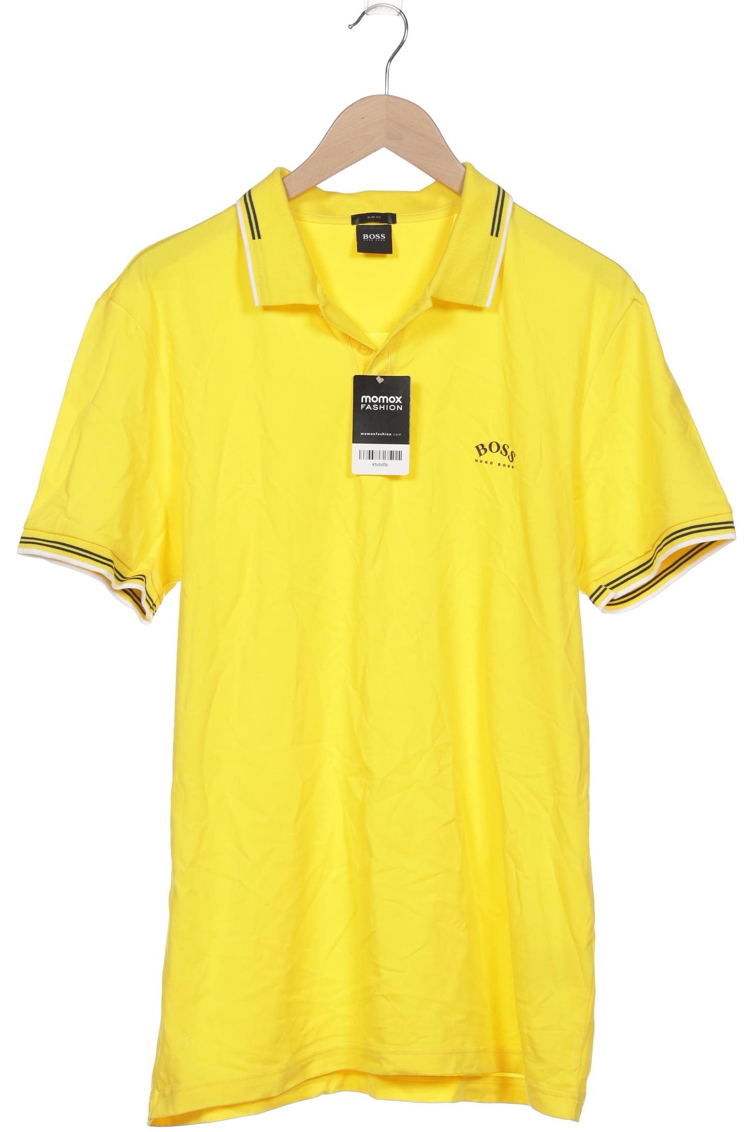 

Boss by Hugo Boss Herren Poloshirt, gelb, Gr. 56