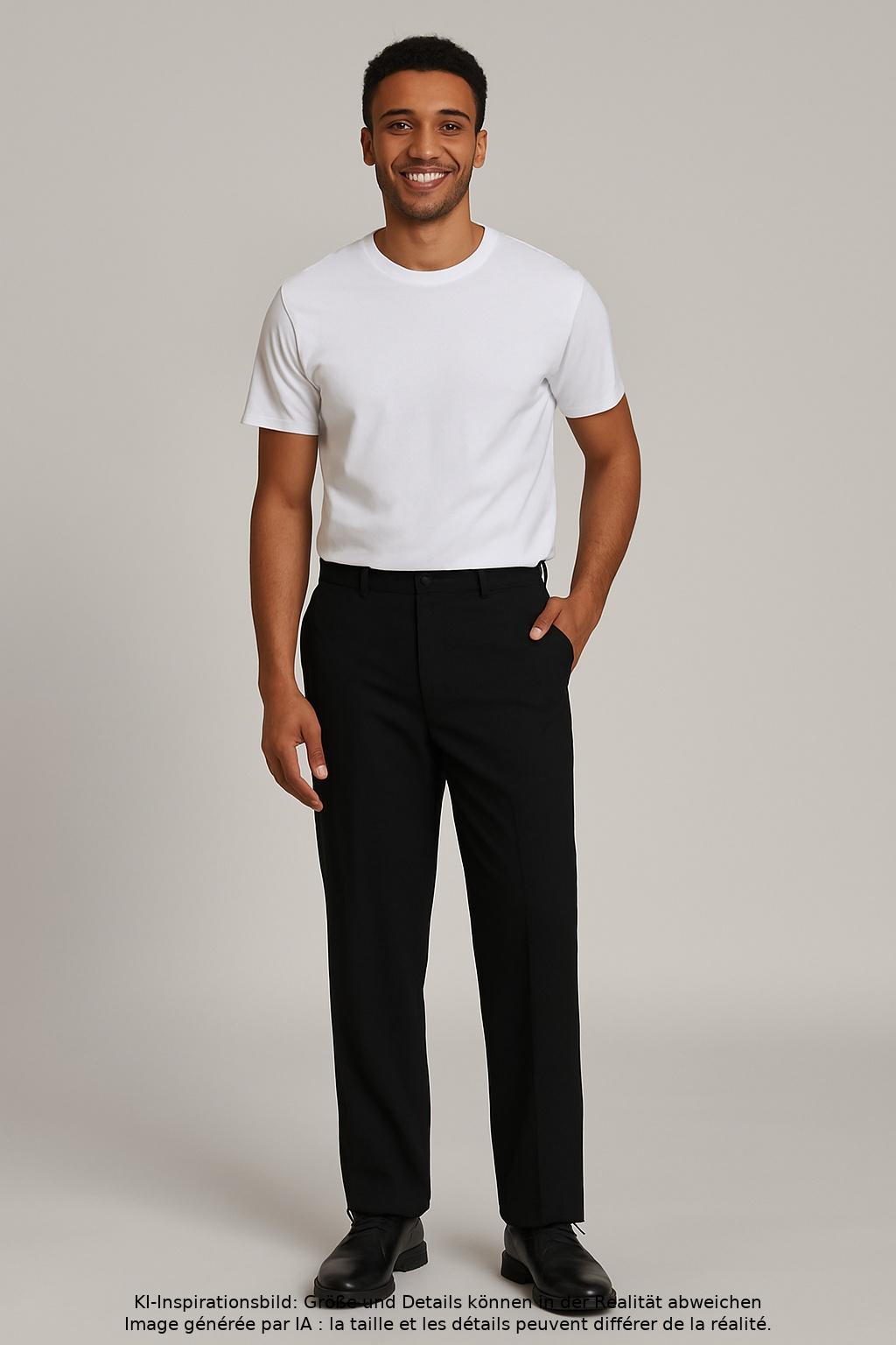 

Boss by Hugo Boss Herren Stoffhose, schwarz, Gr. 48