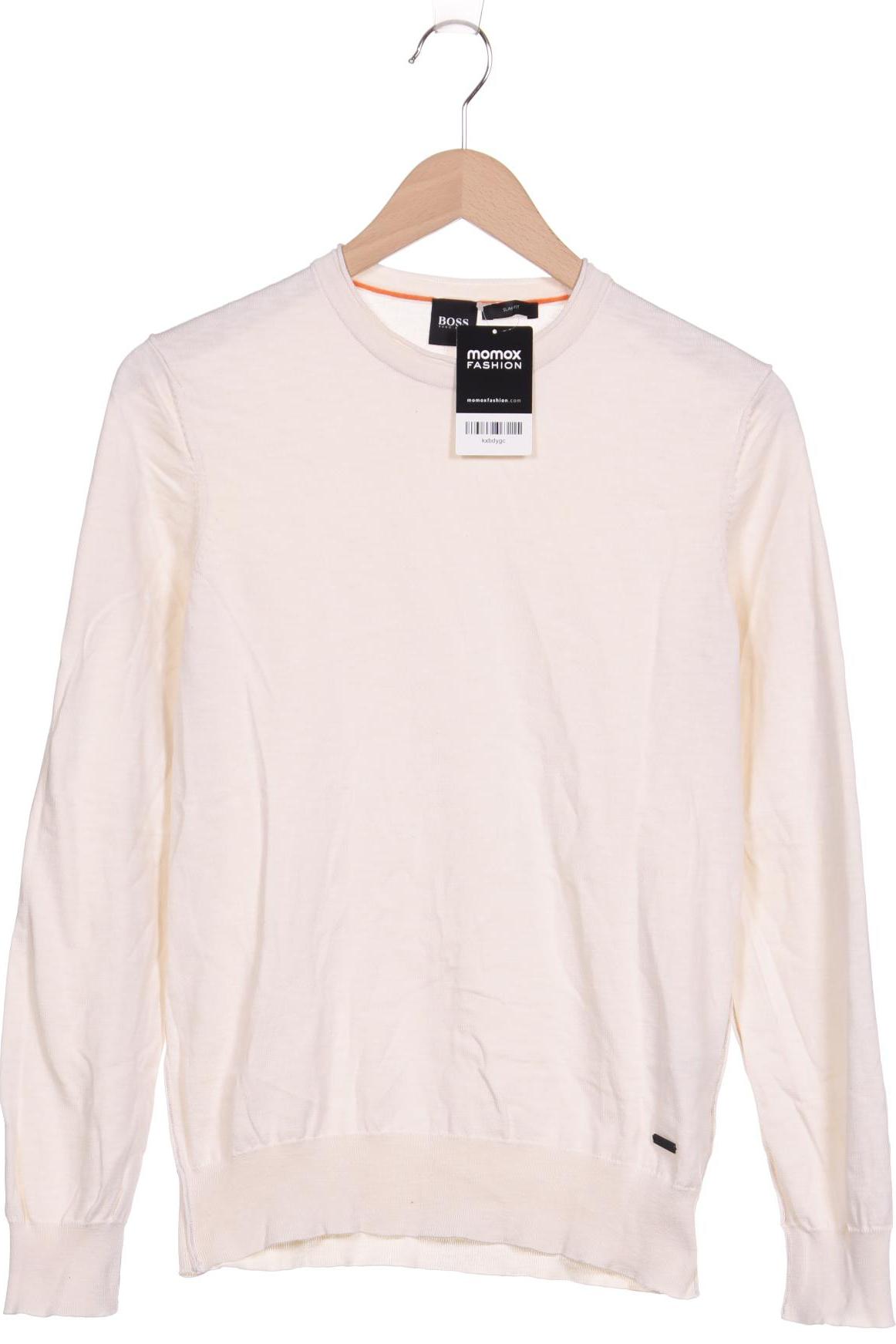 

BOSS by Hugo Boss Herren Pullover, cremeweiß