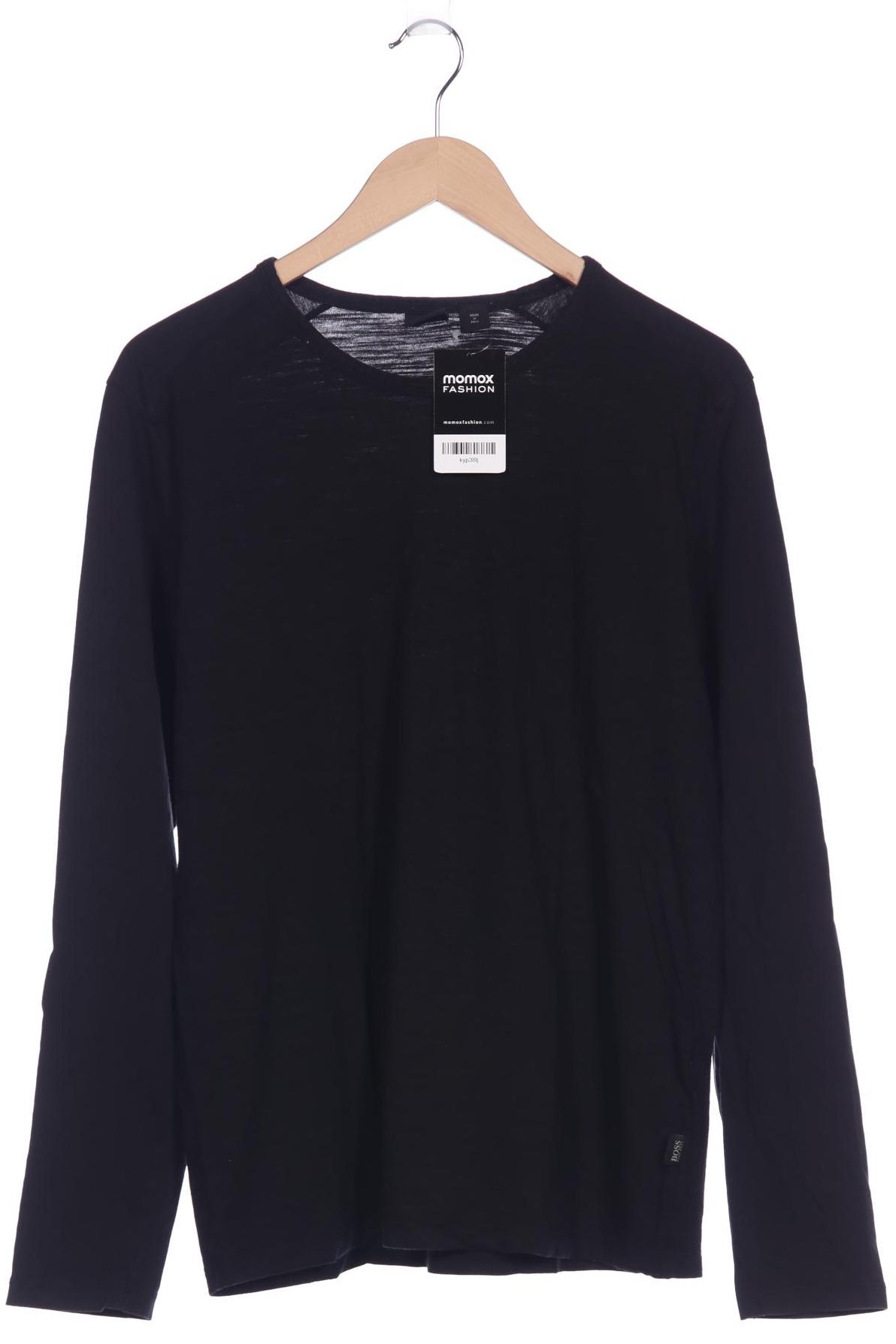 

Boss by Hugo Boss Herren Langarmshirt, schwarz, Gr. 52