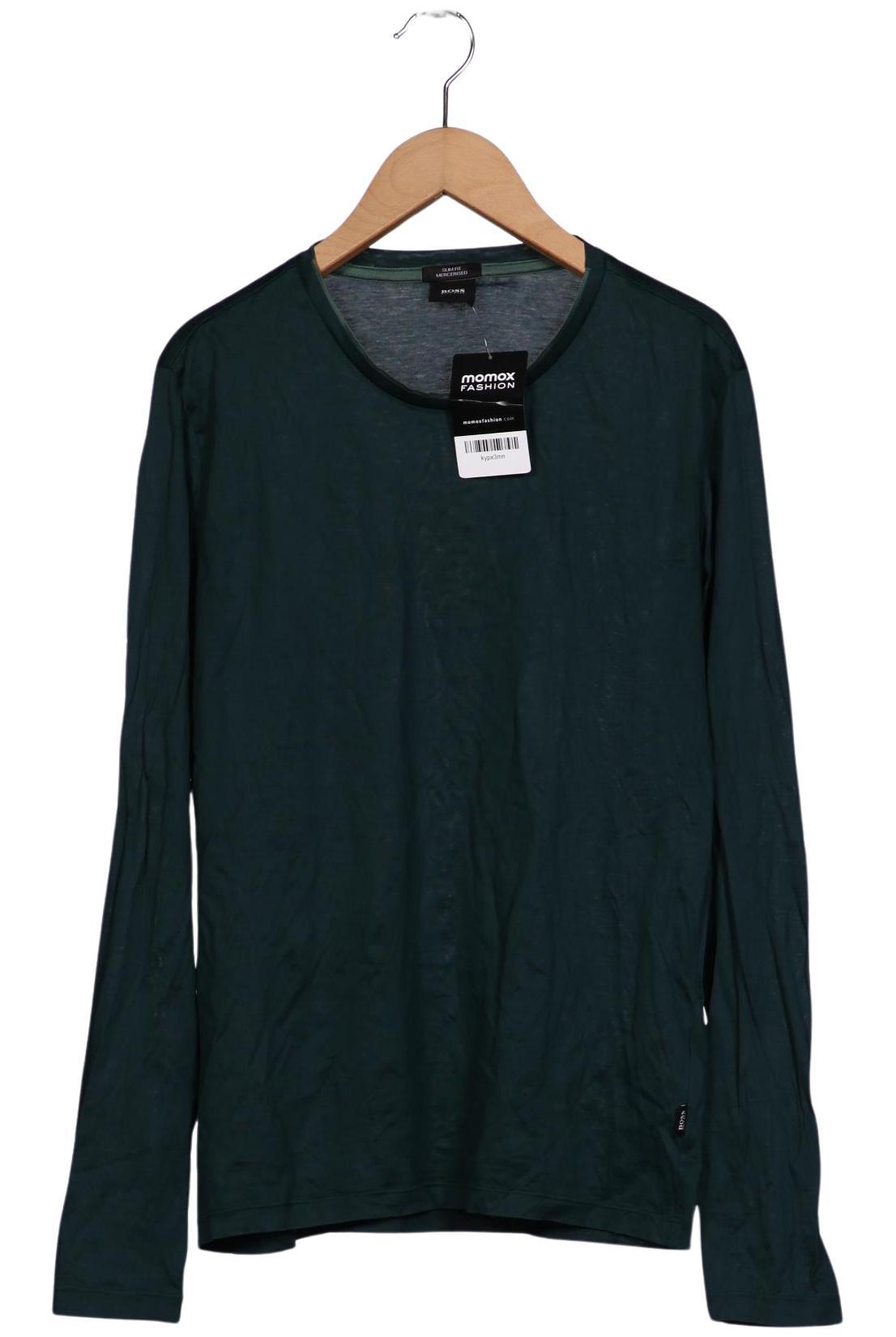 

Boss by Hugo Boss Herren Langarmshirt, grün, Gr. 46