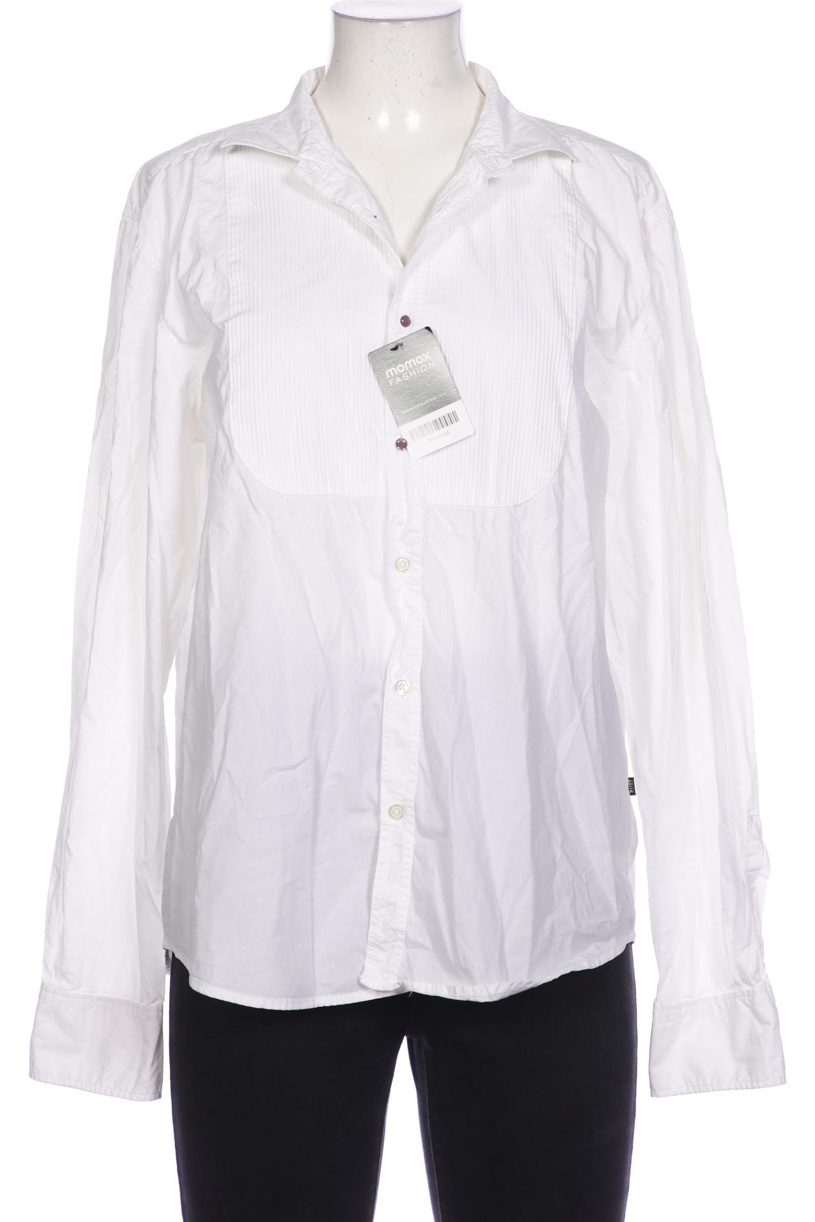 

Boss by Hugo Boss Damen Bluse, weiß, Gr. 42