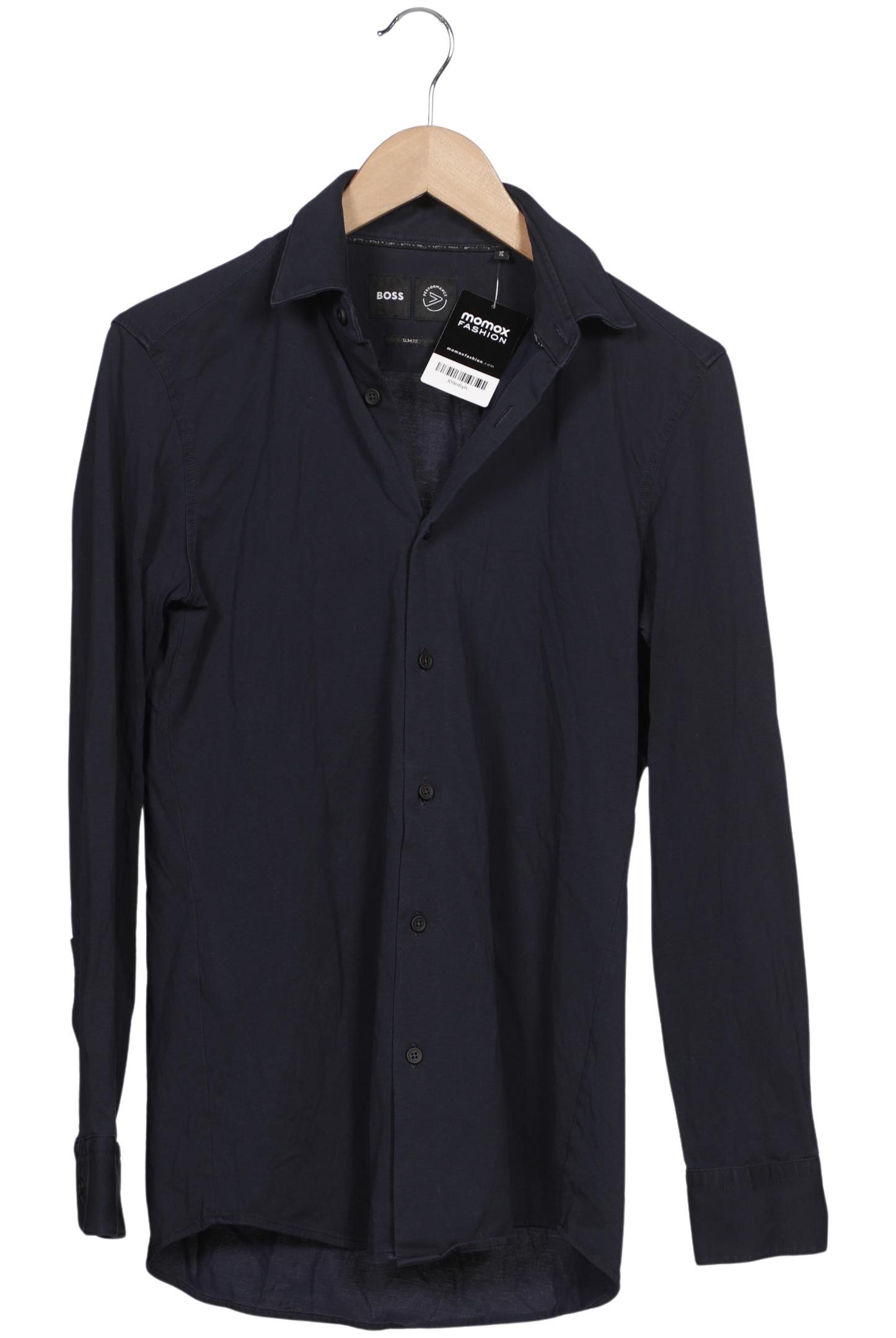 Thumbnail - Boss by Hugo Boss Herren Hemd, marineblau, Gr. 46