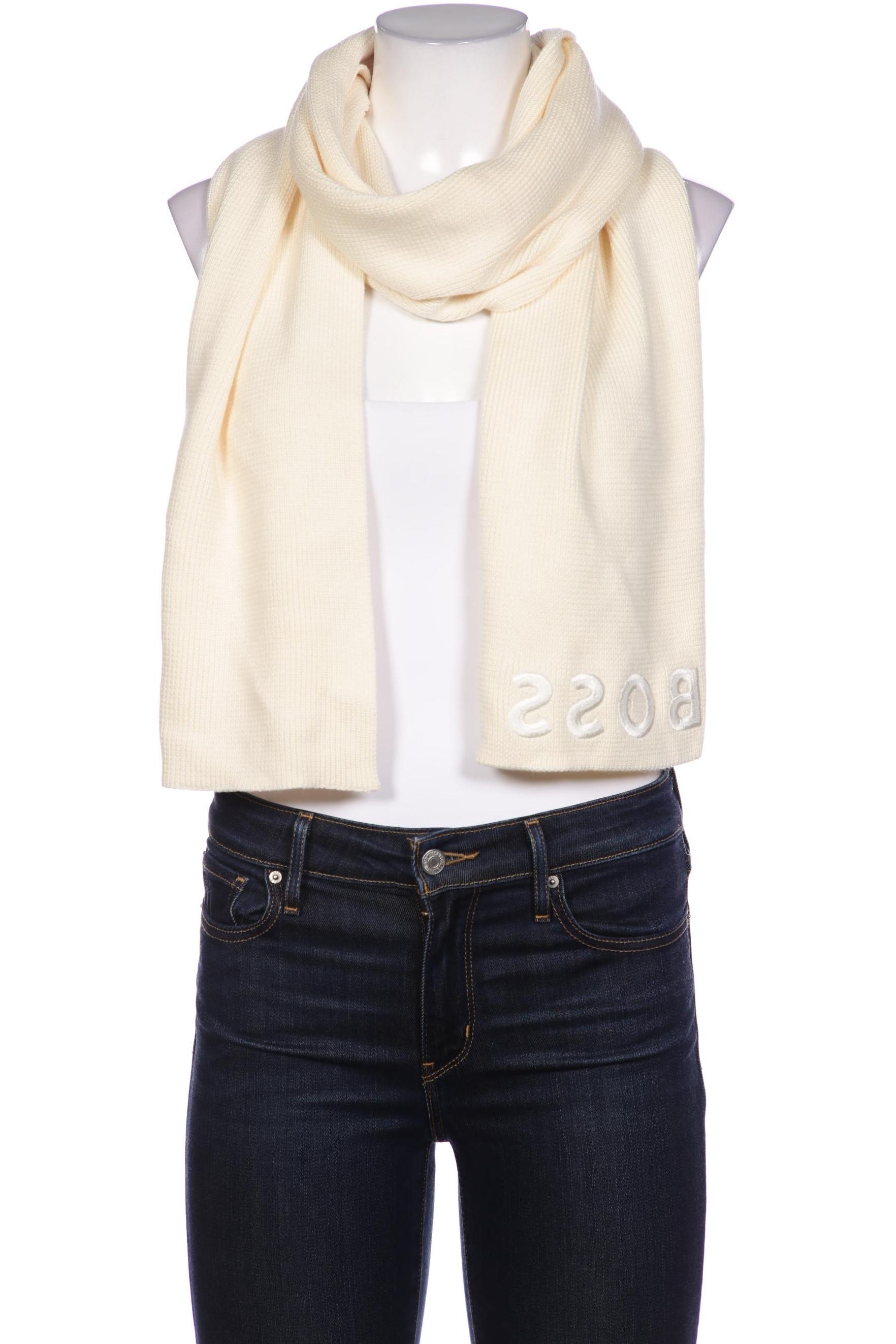 Thumbnail - Boss by Hugo Boss Herren Schal, cremeweiß, Gr.