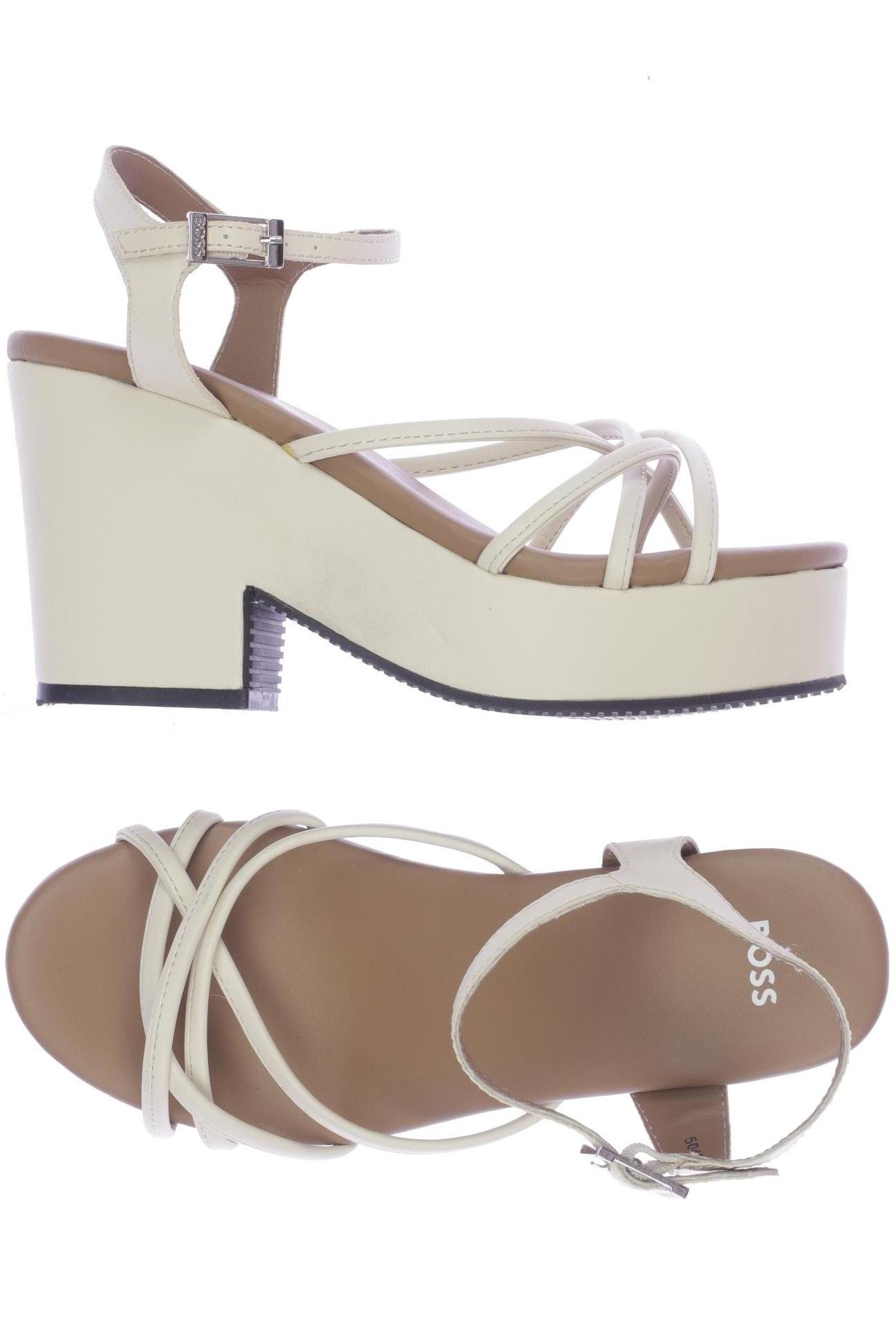 

Boss by Hugo Boss Damen Sandale, beige, Gr. 37