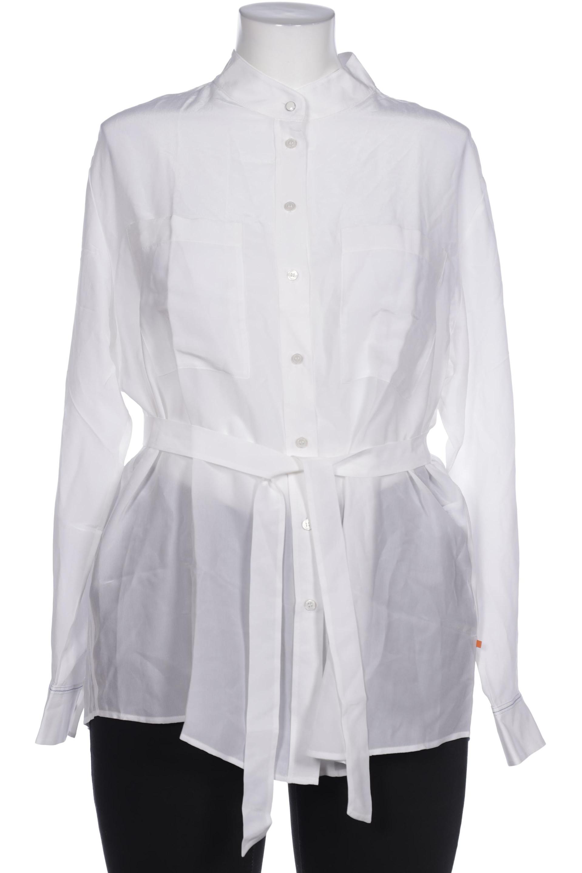 

Boss by Hugo Boss Damen Bluse, weiß, Gr. 42
