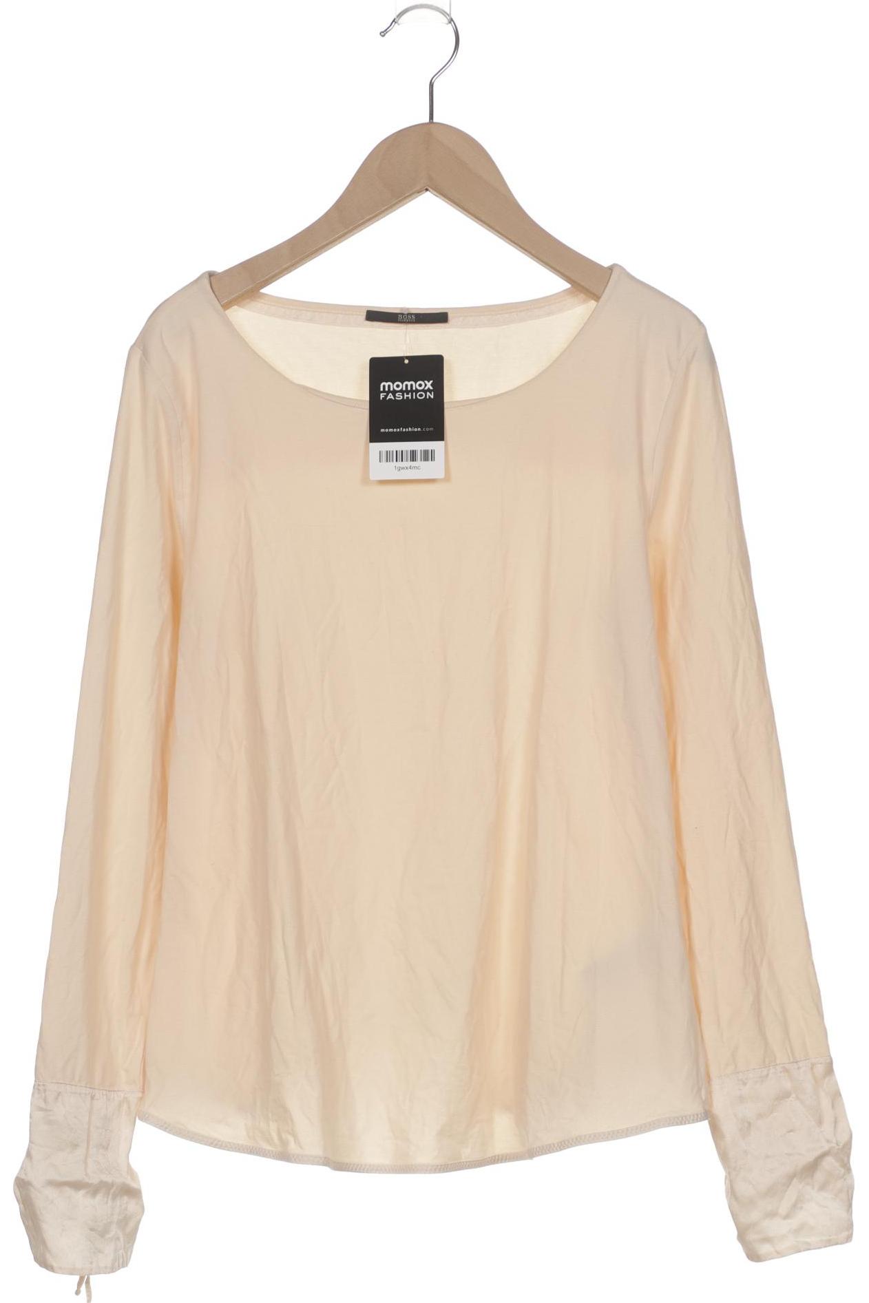 

Boss by Hugo Boss Damen Langarmshirt, beige, Gr. 42