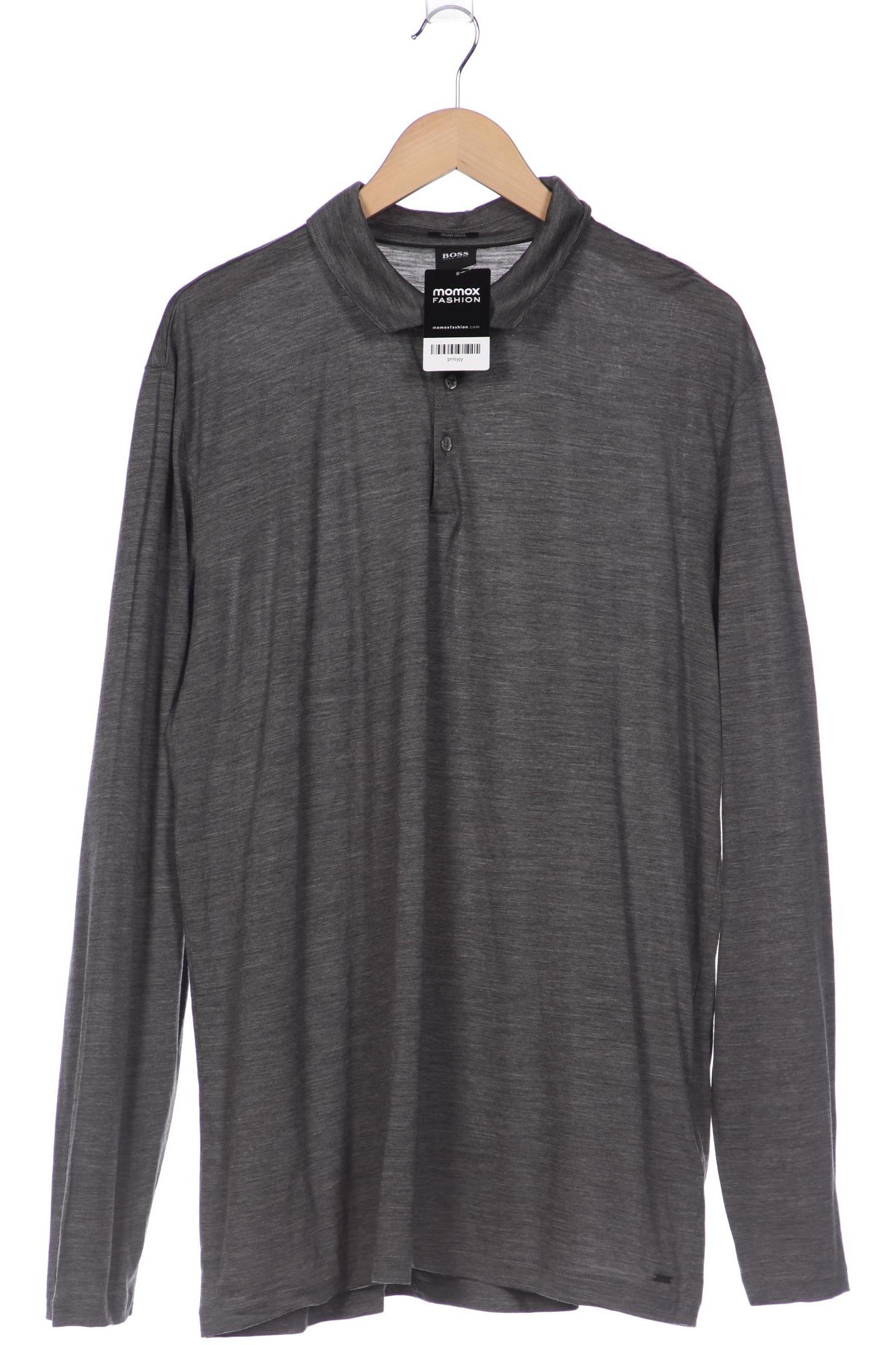 

BOSS by Hugo Boss Herren Langarmshirt, grau