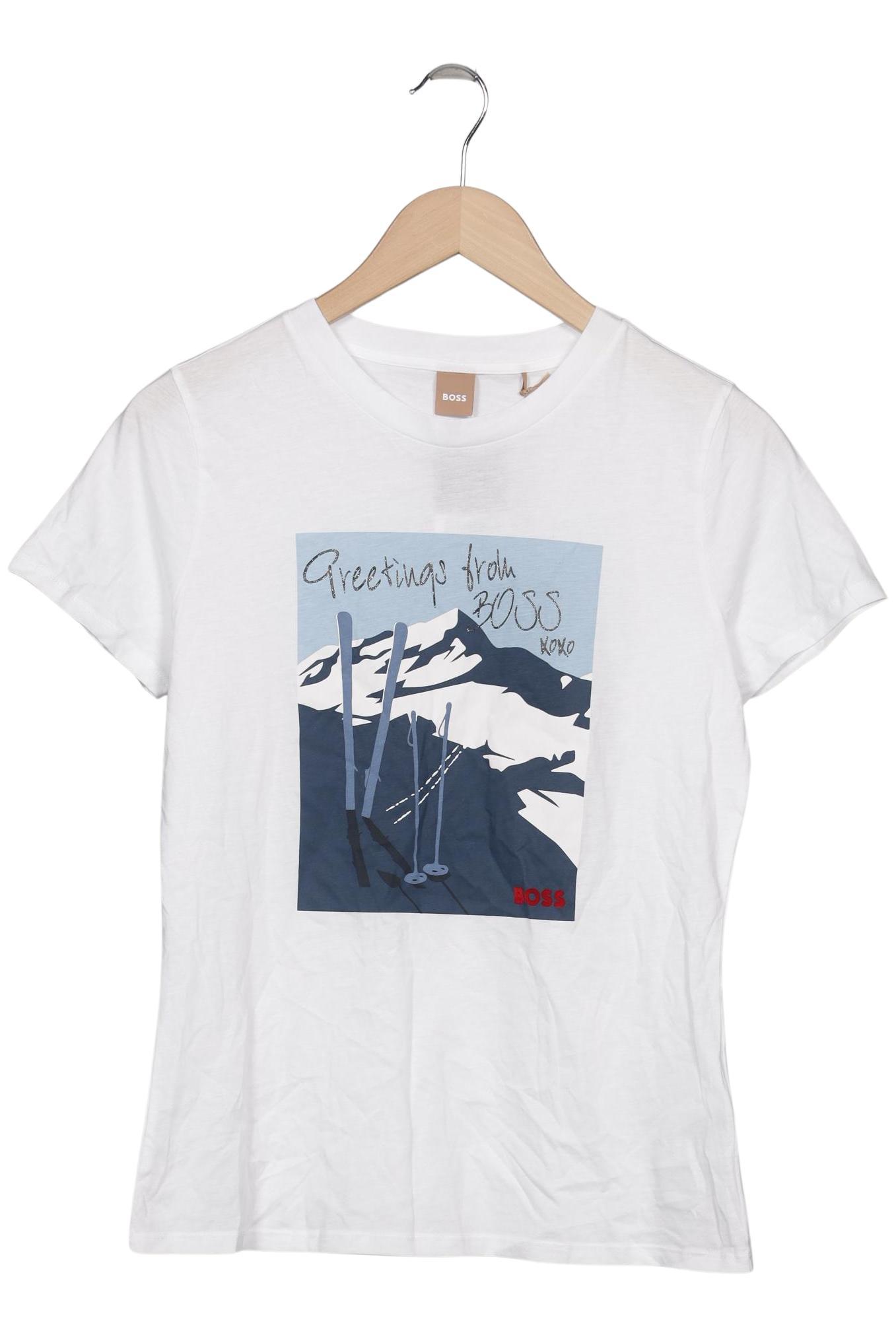 

Boss by Hugo Boss Damen T-Shirt, weiß, Gr. 36