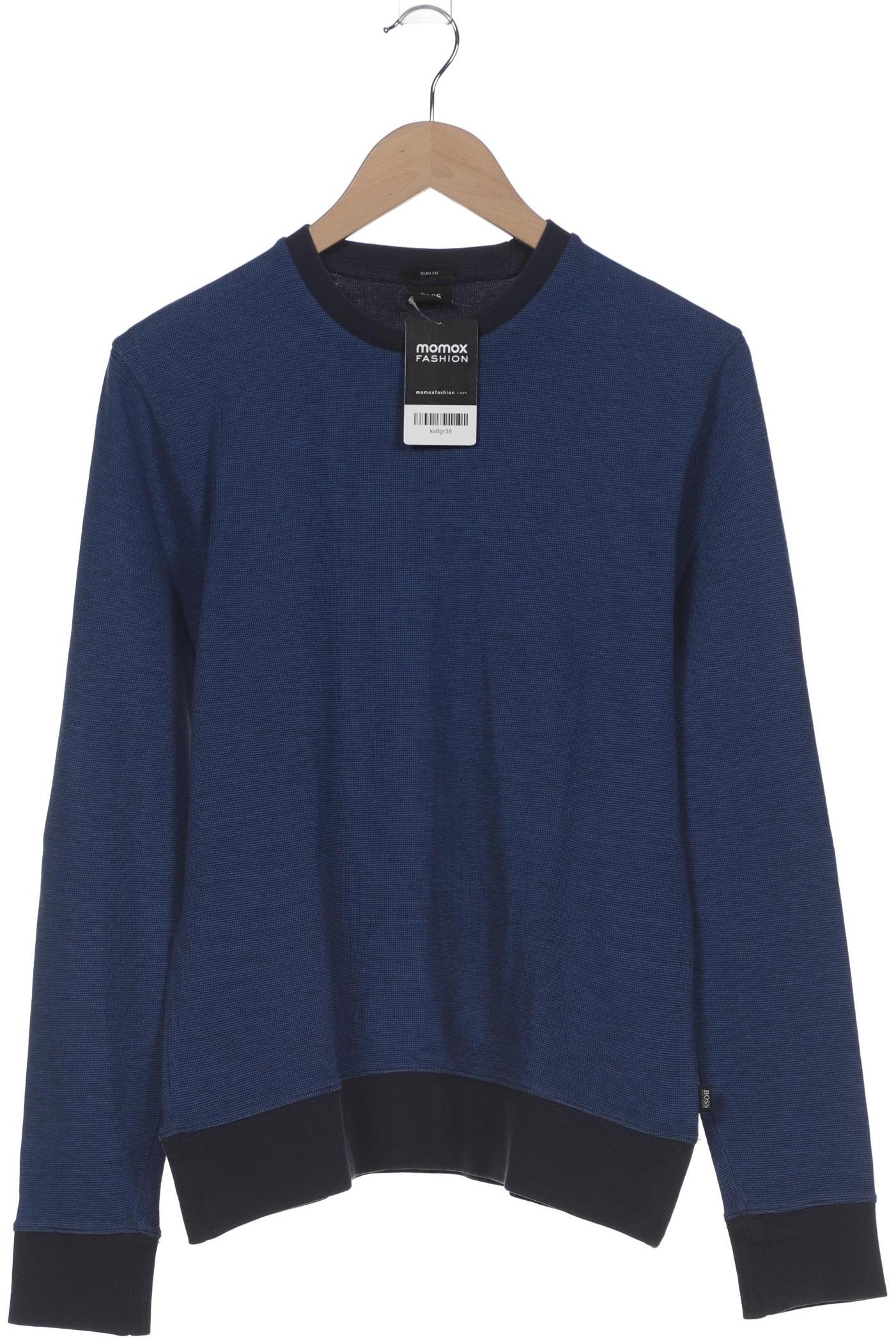 

Boss by Hugo Boss Herren Pullover, blau, Gr. 46