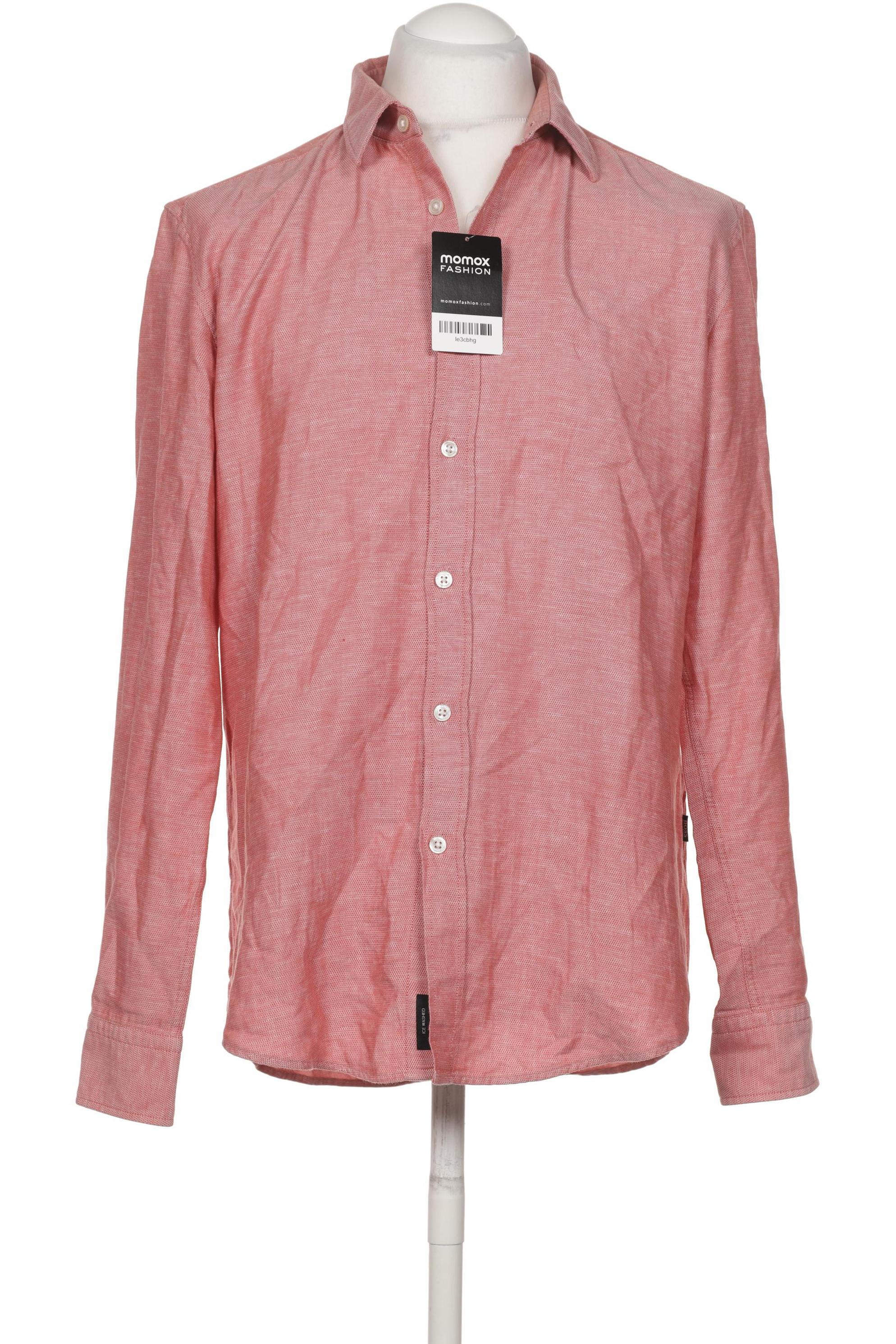 

Boss by Hugo Boss Herren Hemd, rot, Gr. 52
