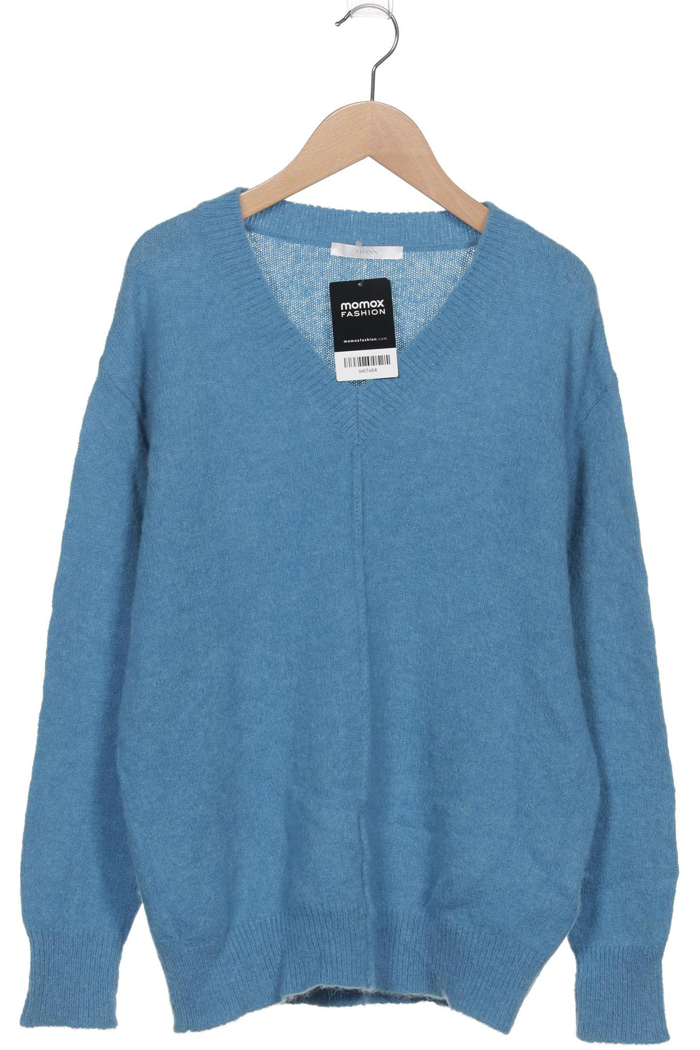

Boss by Hugo Boss Damen Pullover, blau, Gr. 34