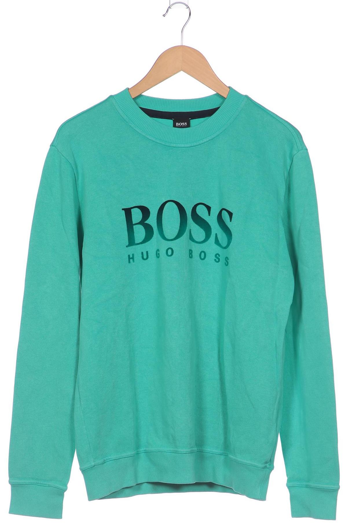 

Boss by Hugo Boss Herren Sweatshirt, türkis, Gr. 48