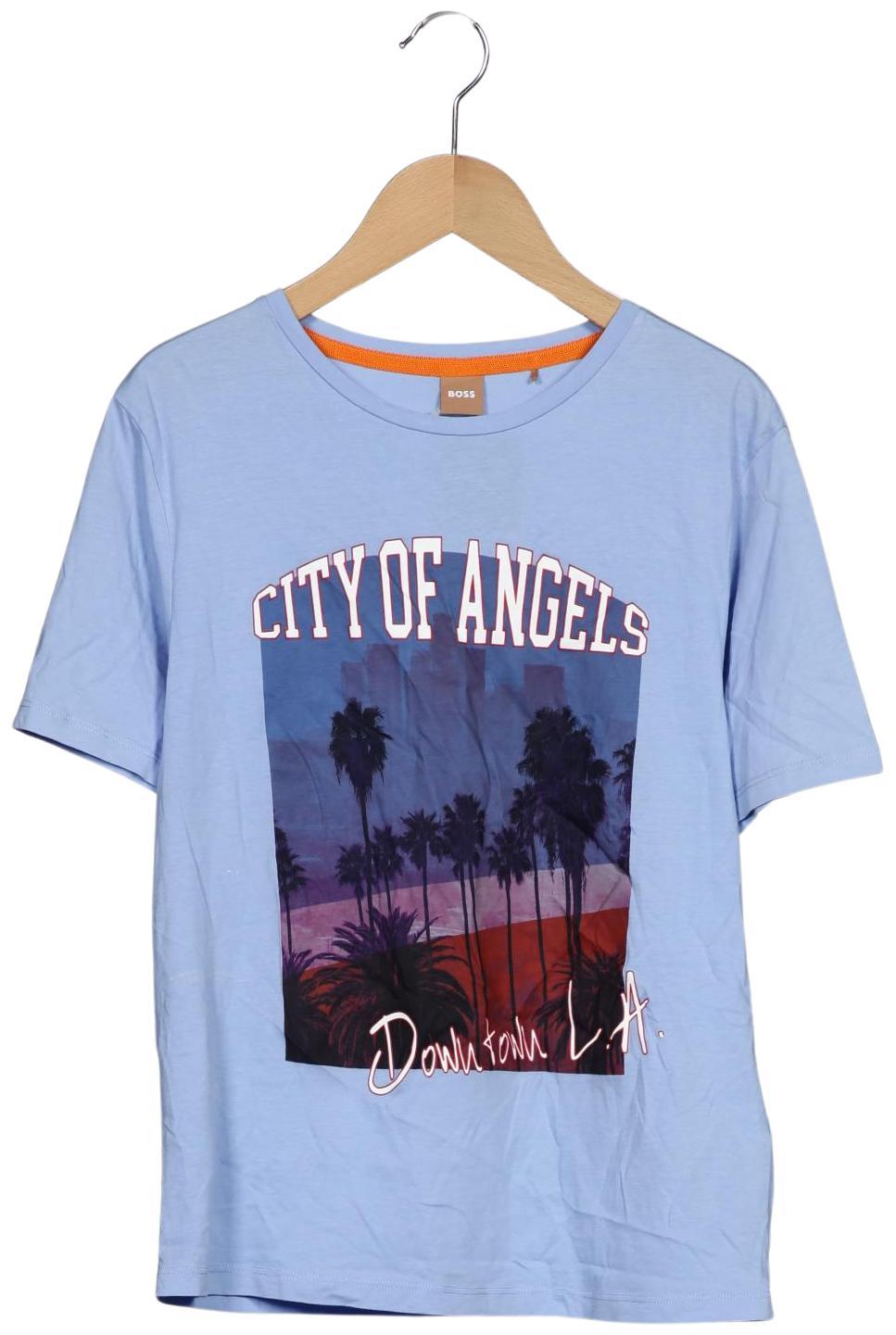 

Boss by Hugo Boss Damen T-Shirt, hellblau, Gr. 36