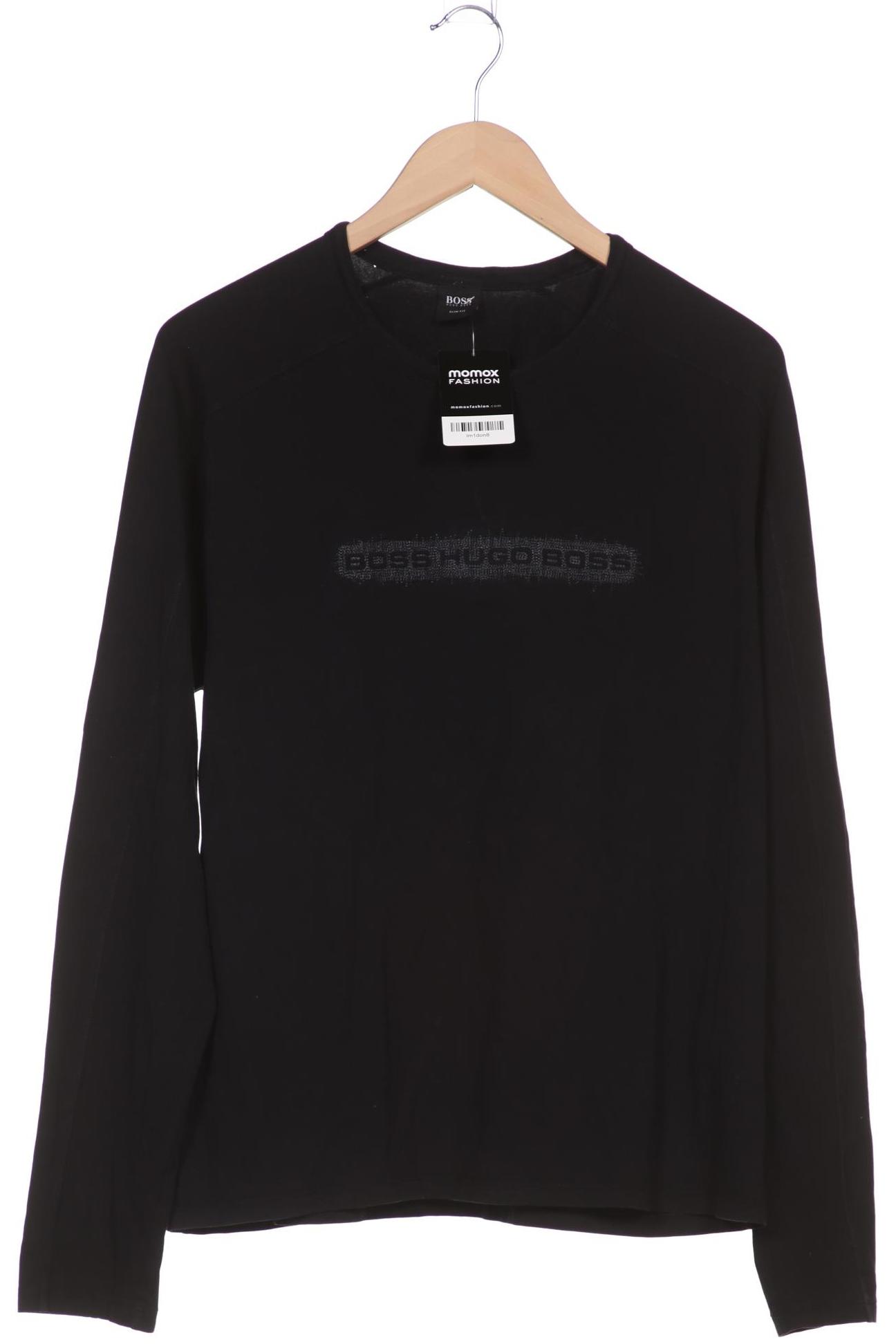 

Boss by Hugo Boss Herren Langarmshirt, schwarz, Gr. 56