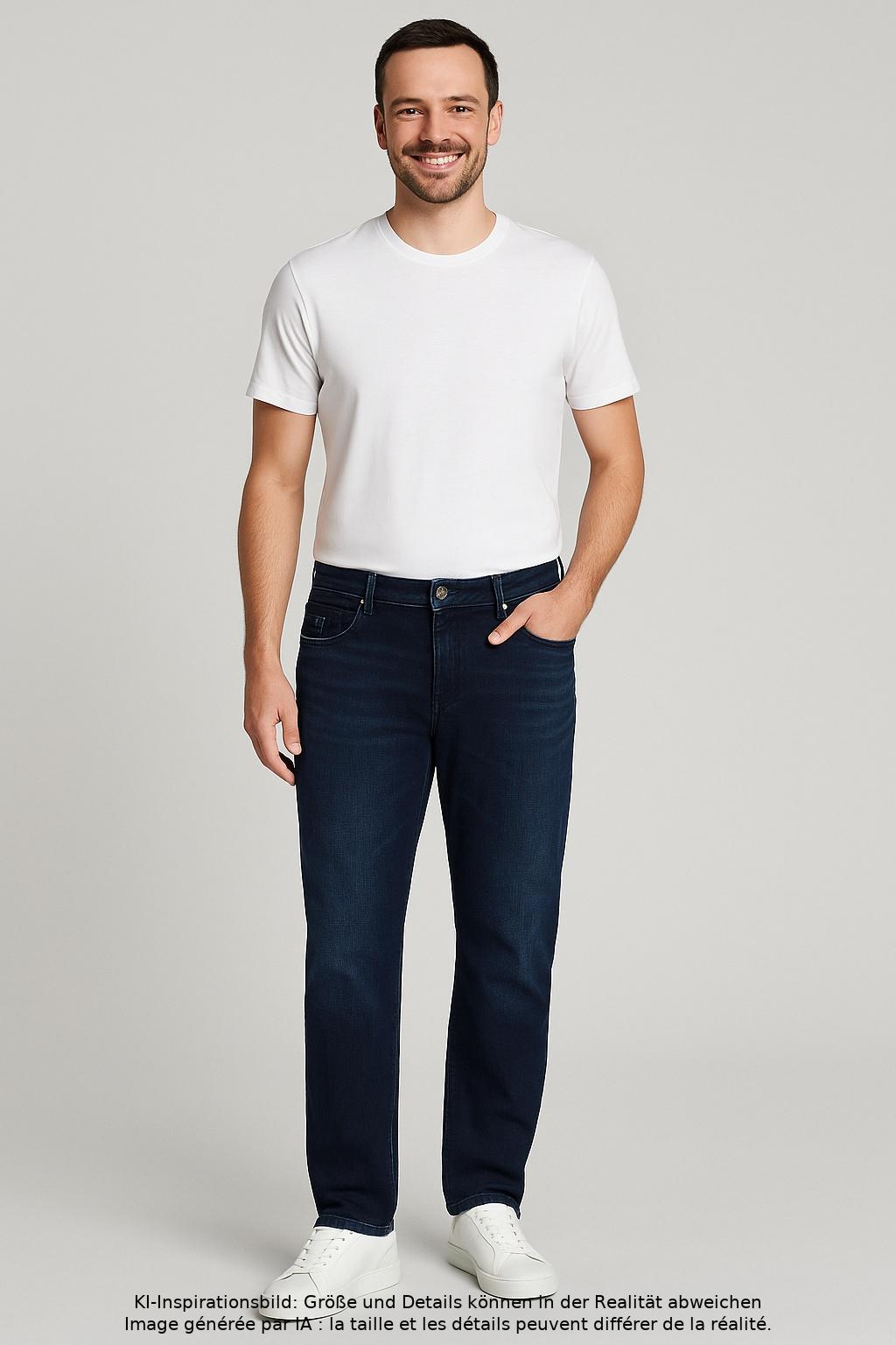 Thumbnail - Boss by Hugo Boss Herren Jeans, marineblau, Gr. 38