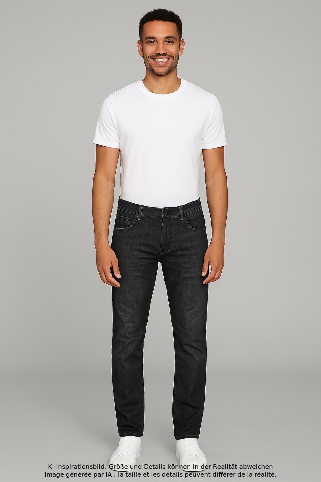 Thumbnail - Boss by Hugo Boss Herren Jeans, grau, Gr. 33