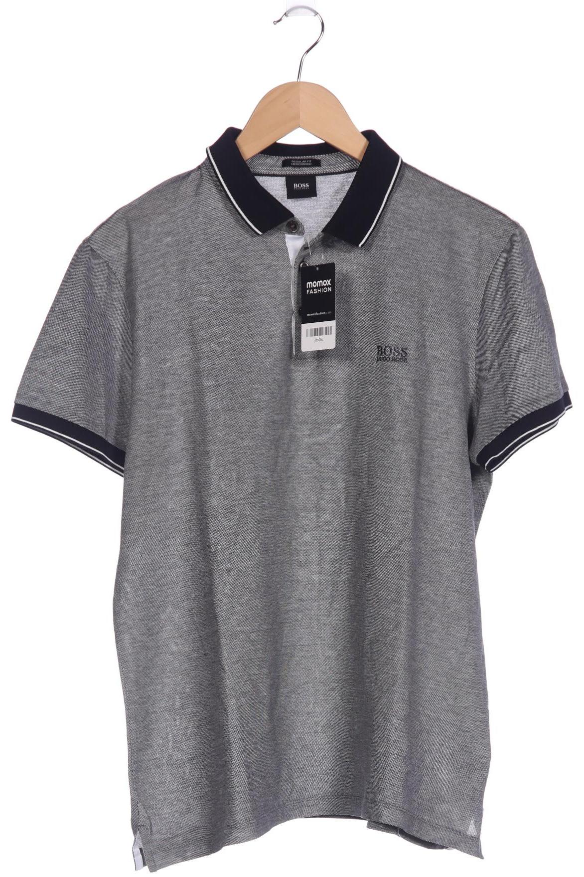 

Boss by Hugo Boss Herren Poloshirt, grau, Gr. 52
