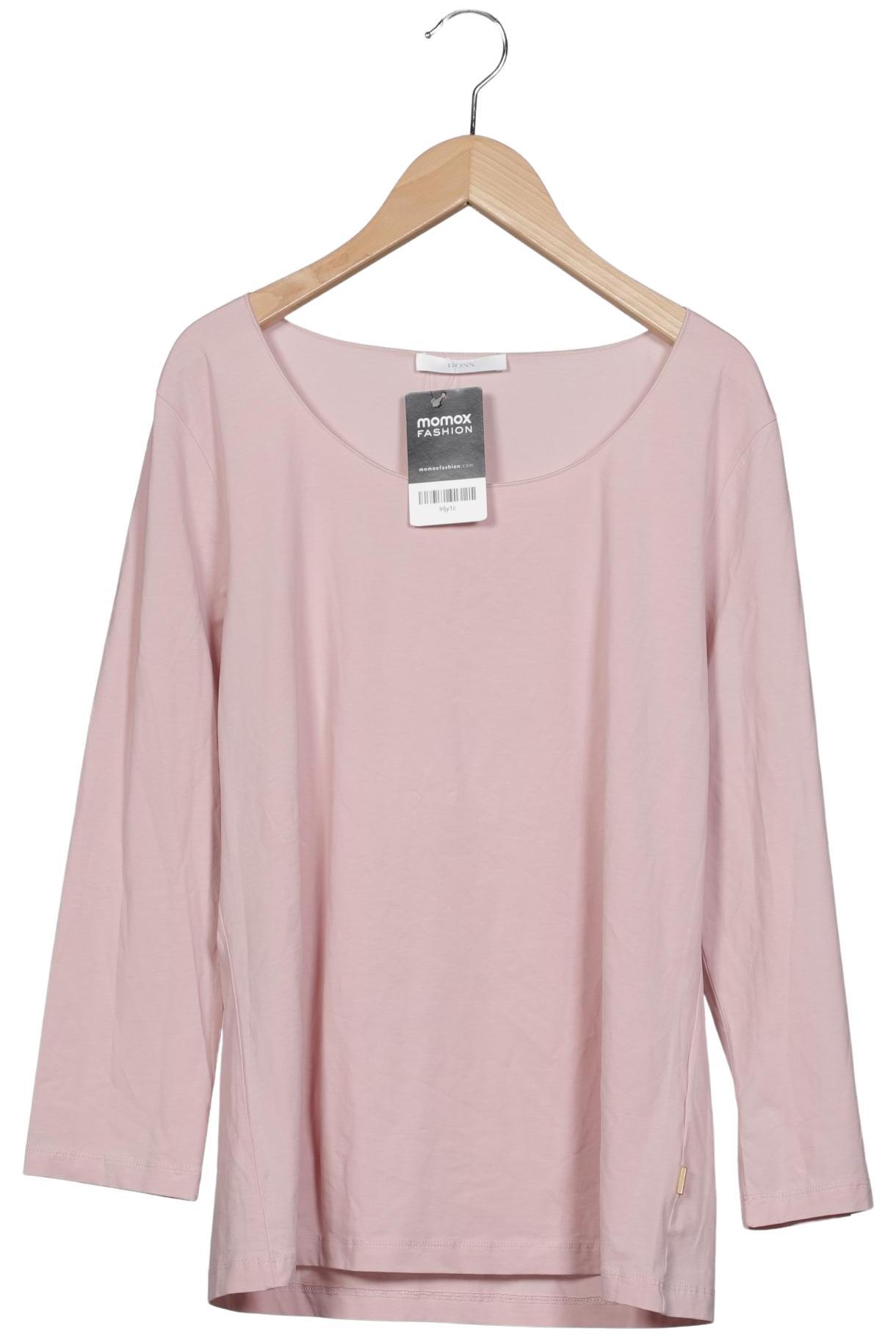 

Boss by Hugo Boss Damen Langarmshirt, pink, Gr. 44