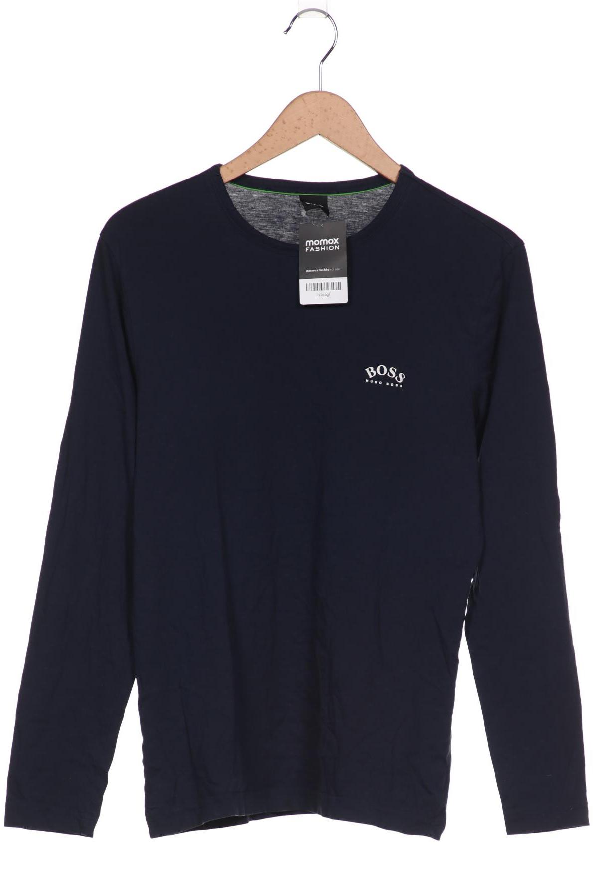 

BOSS by Hugo Boss Herren Langarmshirt, marineblau