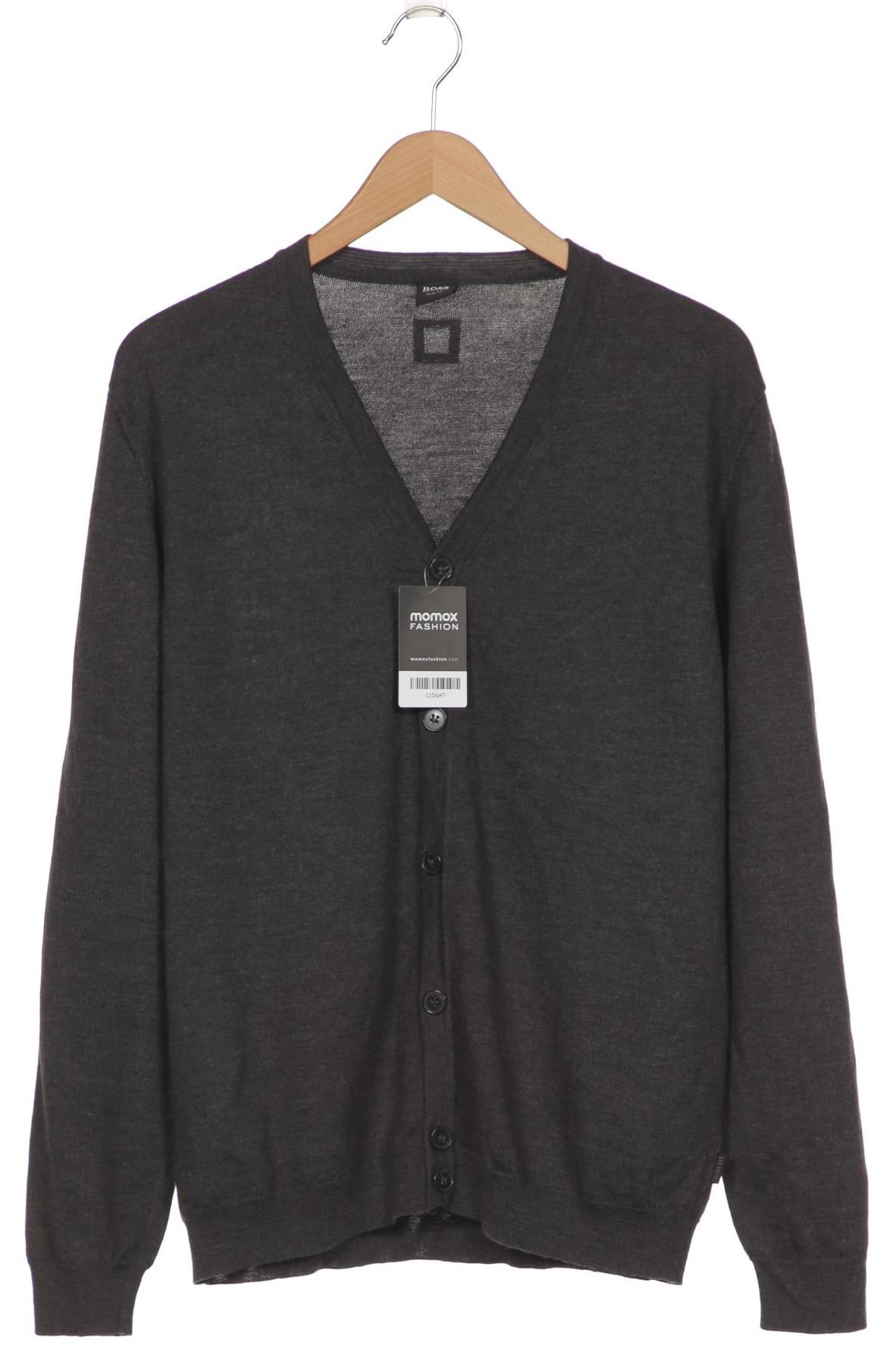 

BOSS by Hugo Boss Herren Strickjacke, grau