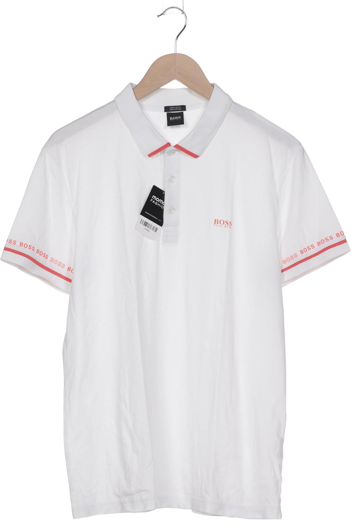 

Boss by Hugo Boss Herren Poloshirt, weiß, Gr. 54