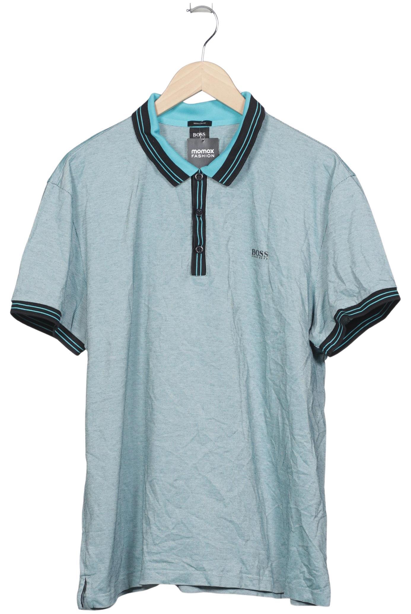 

Boss by Hugo Boss Herren Poloshirt, hellblau, Gr. 58