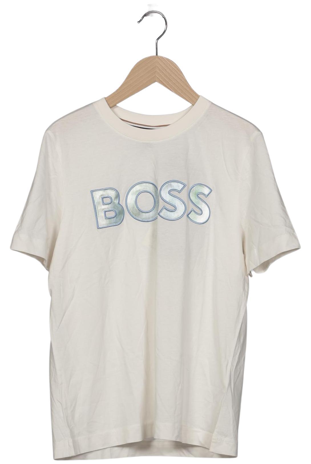 

Boss by Hugo Boss Damen T-Shirt, cremeweiß, Gr. 36