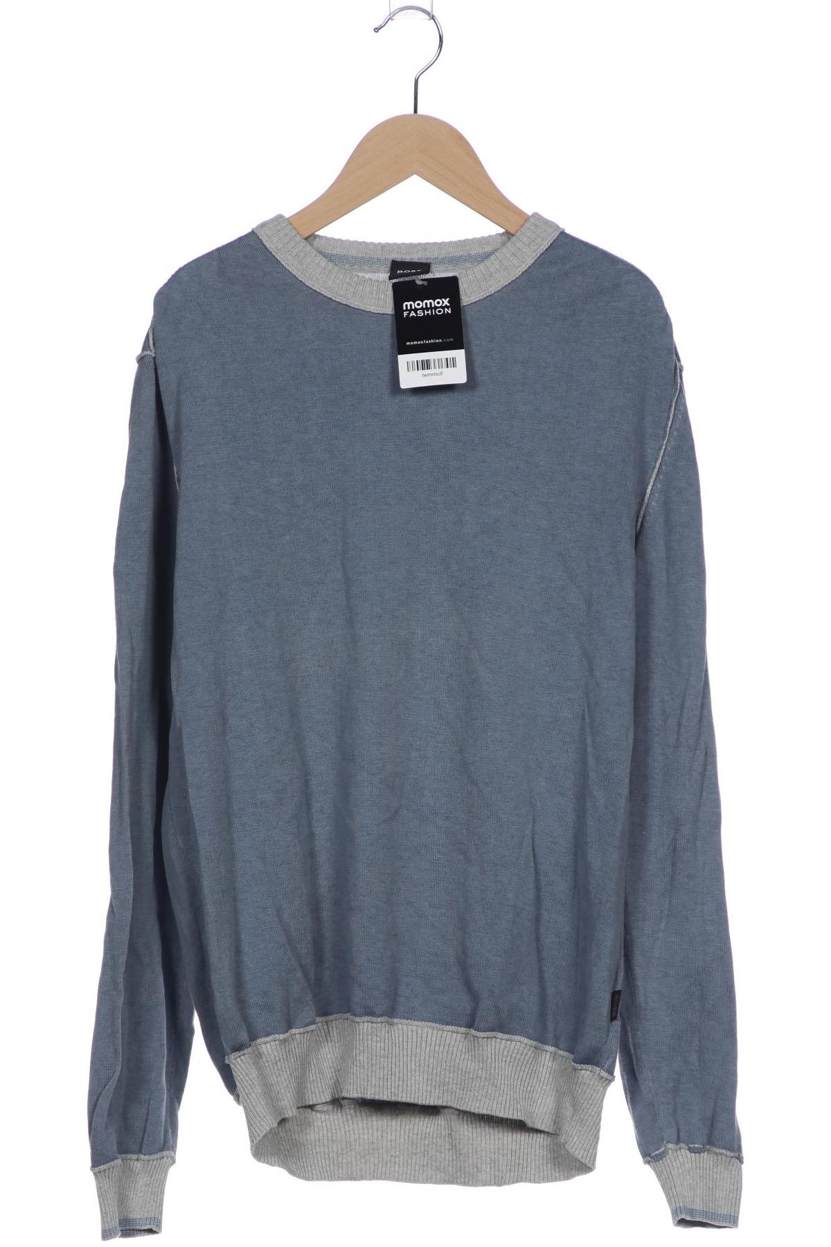 

Boss by Hugo Boss Herren Pullover, blau, Gr. 52