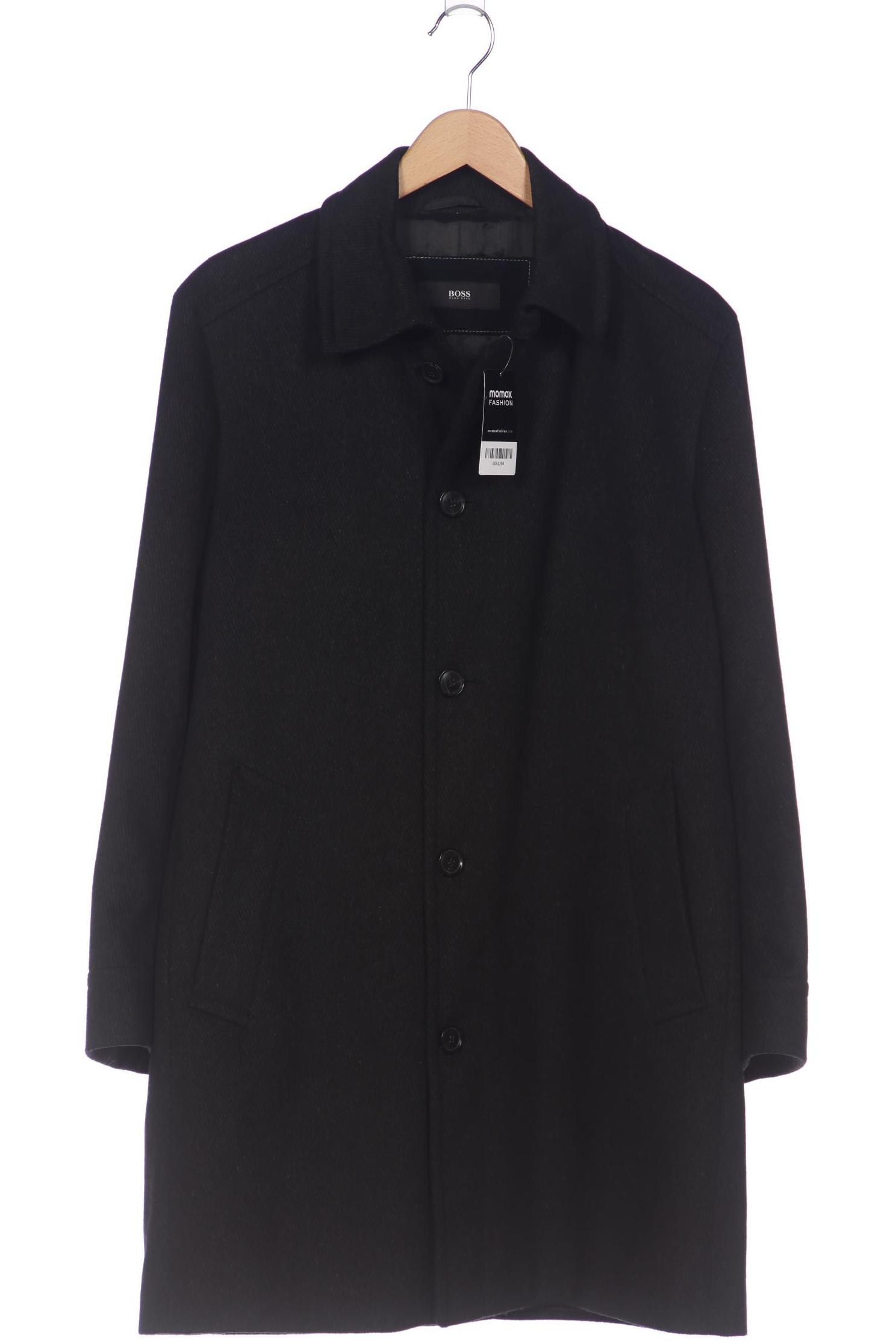 

Boss by Hugo Boss Herren Mantel, schwarz, Gr. 48