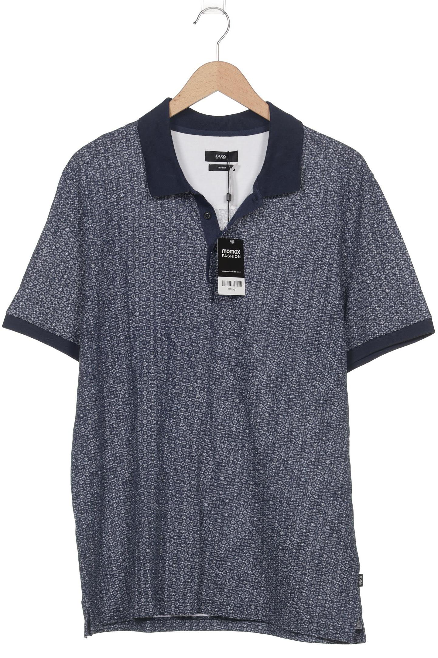 

Boss by Hugo Boss Herren Poloshirt, marineblau, Gr. 56