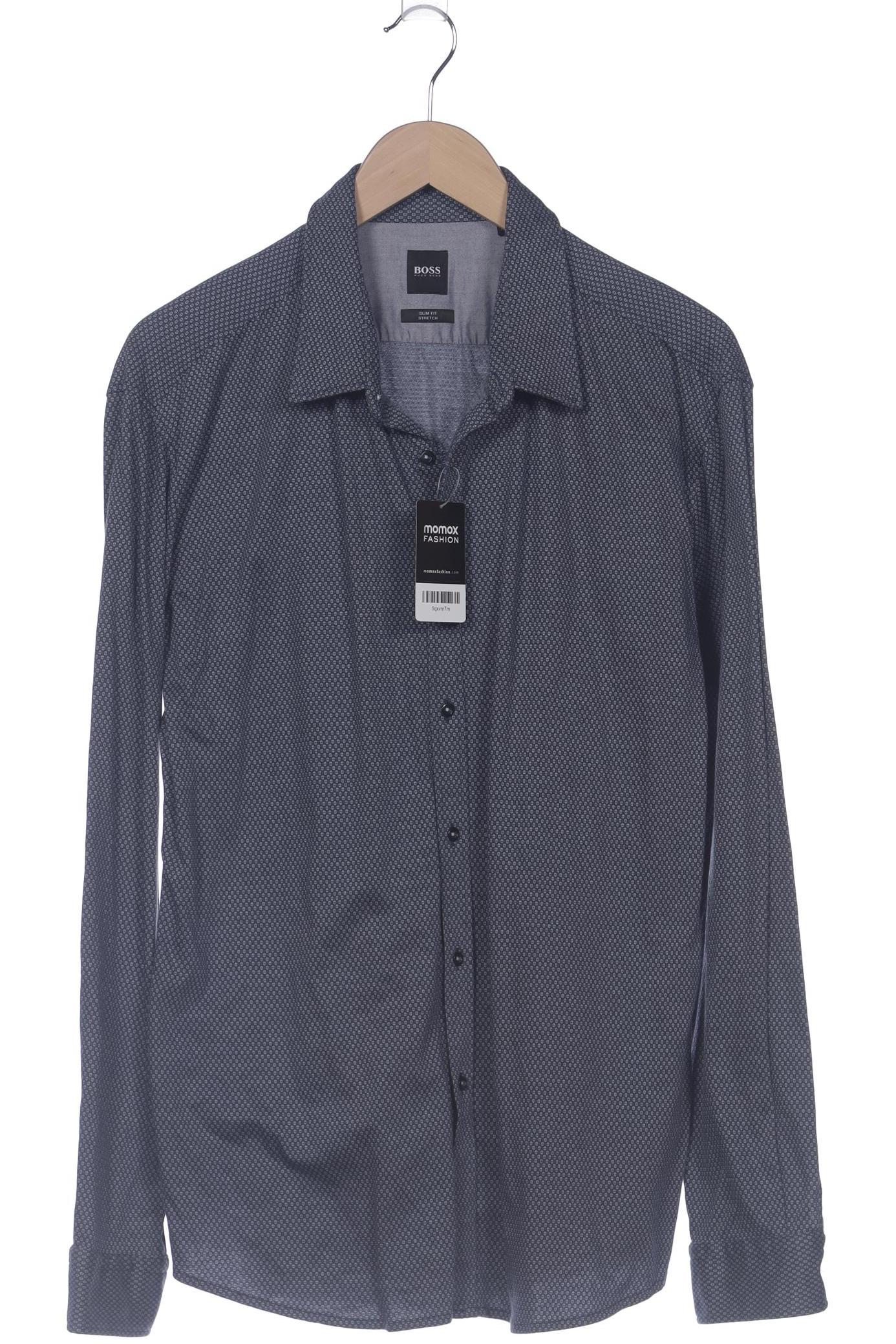 

Boss by Hugo Boss Herren Hemd, marineblau, Gr. 56