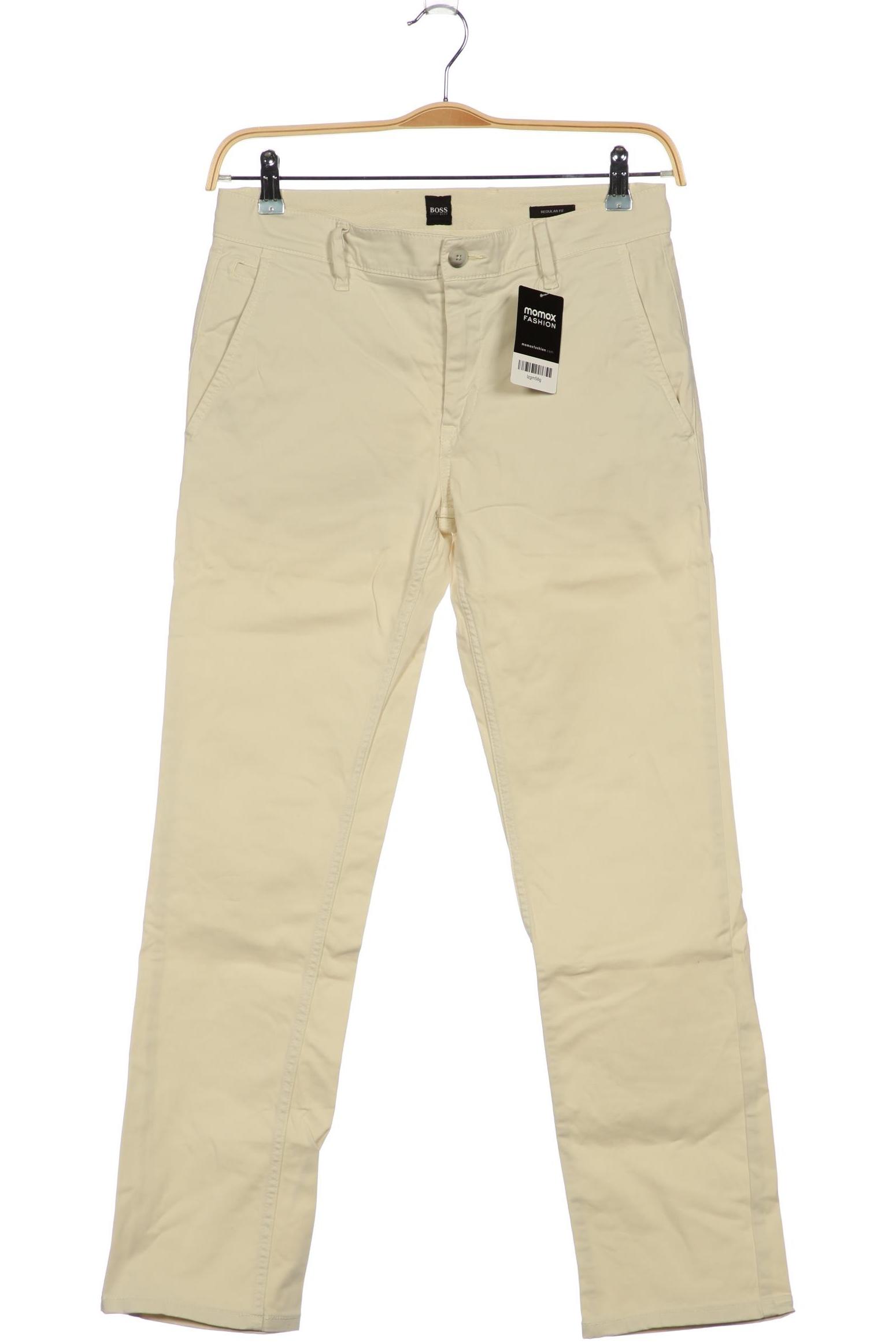 

Boss by Hugo Boss Herren Stoffhose, cremeweiß, Gr. 30