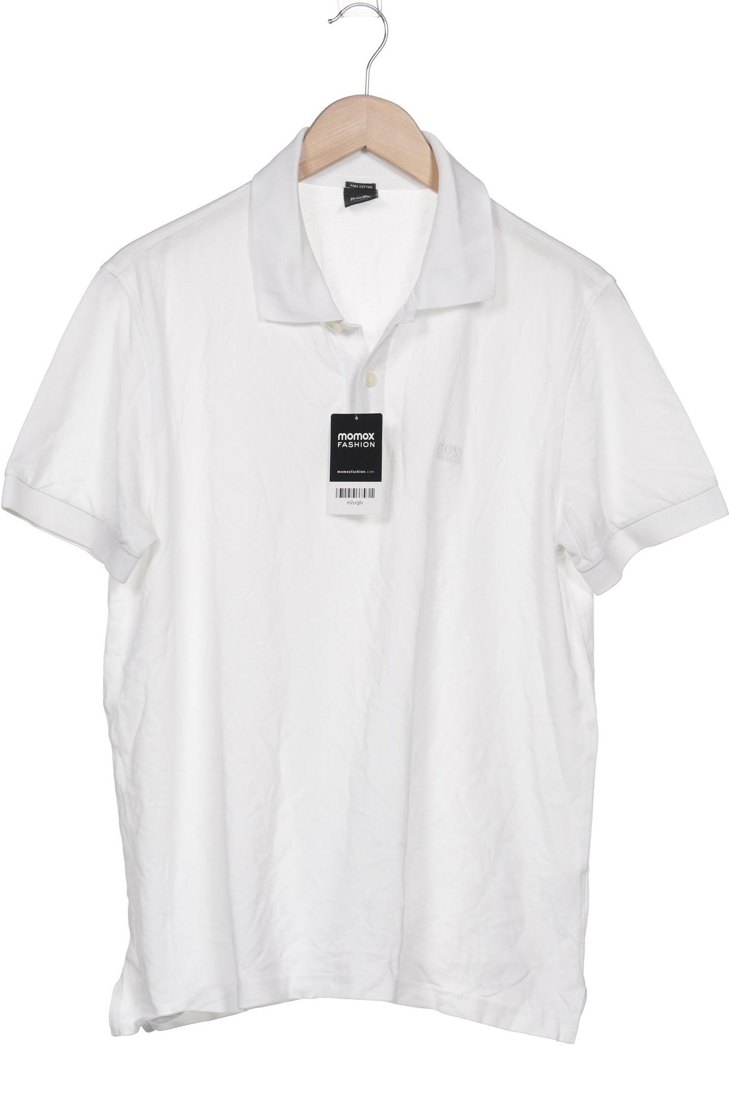 

Boss by Hugo Boss Herren Poloshirt, weiß, Gr. 54