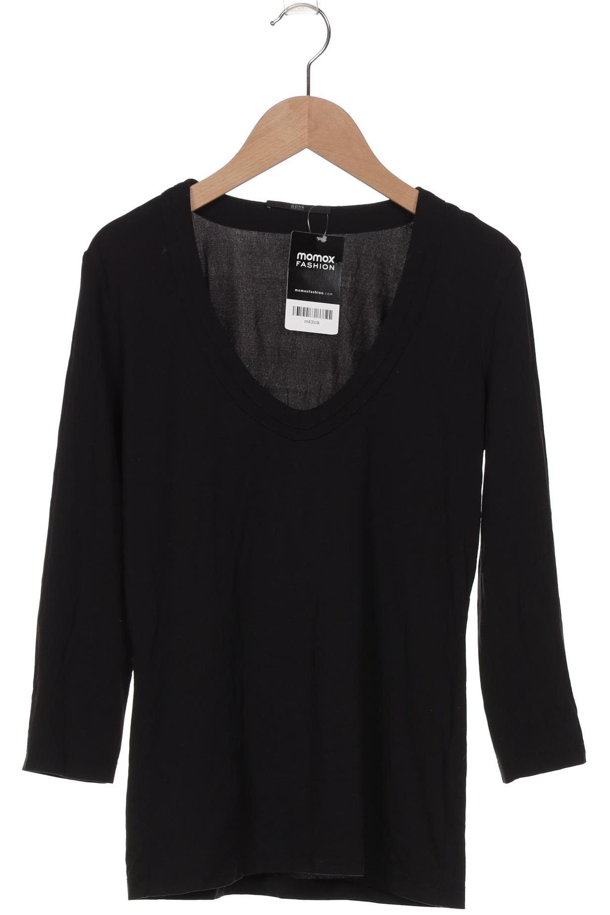 

Boss by Hugo Boss Damen Langarmshirt, schwarz, Gr. 36