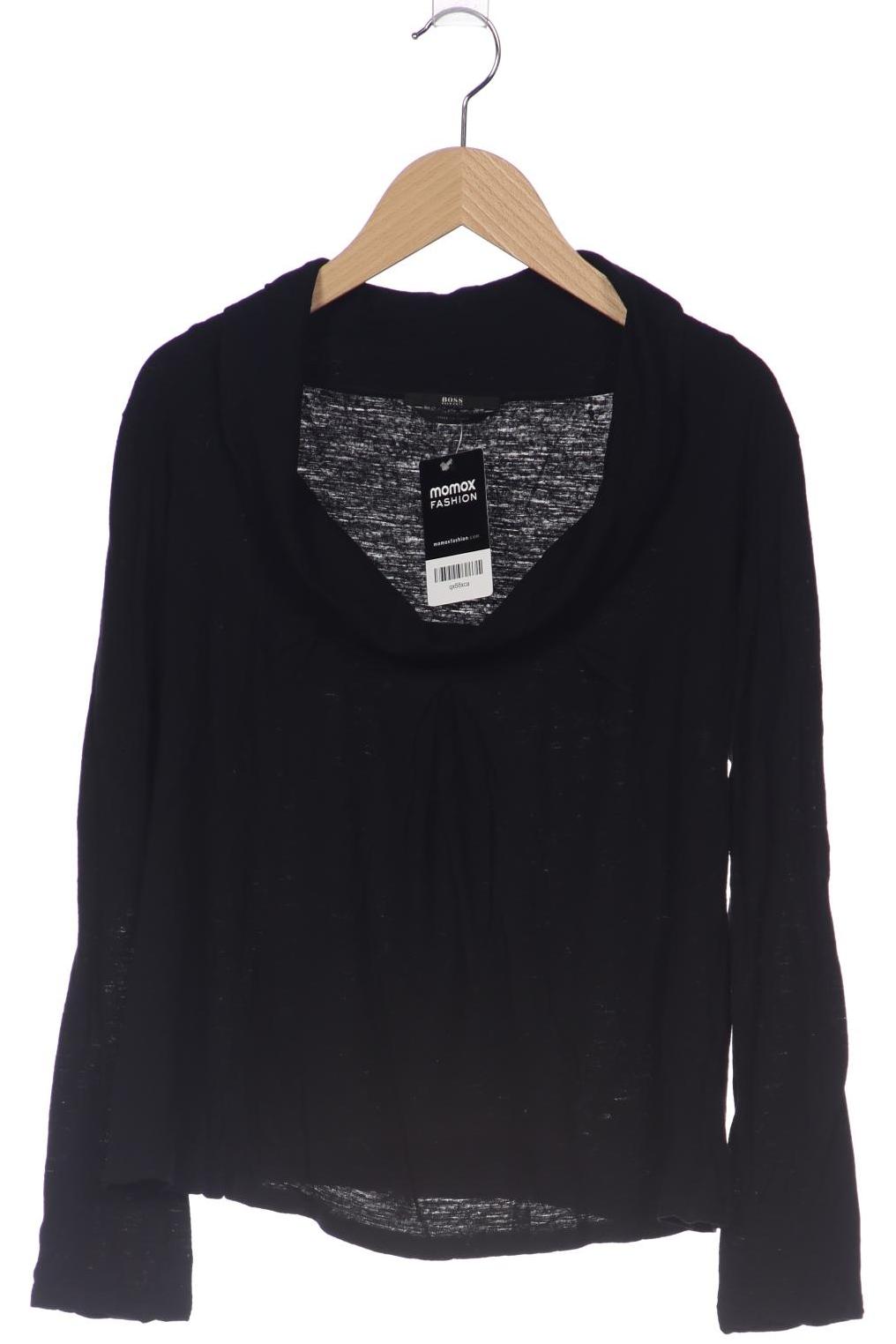 

Boss by Hugo Boss Damen Langarmshirt, schwarz, Gr. 44