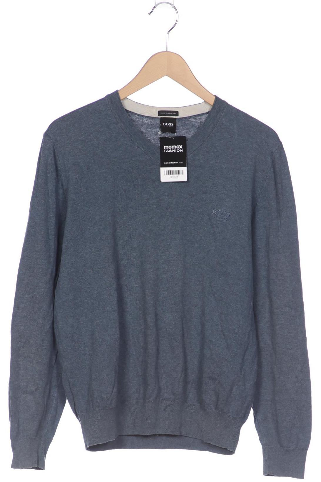

Boss by Hugo Boss Herren Pullover, blau, Gr. 48