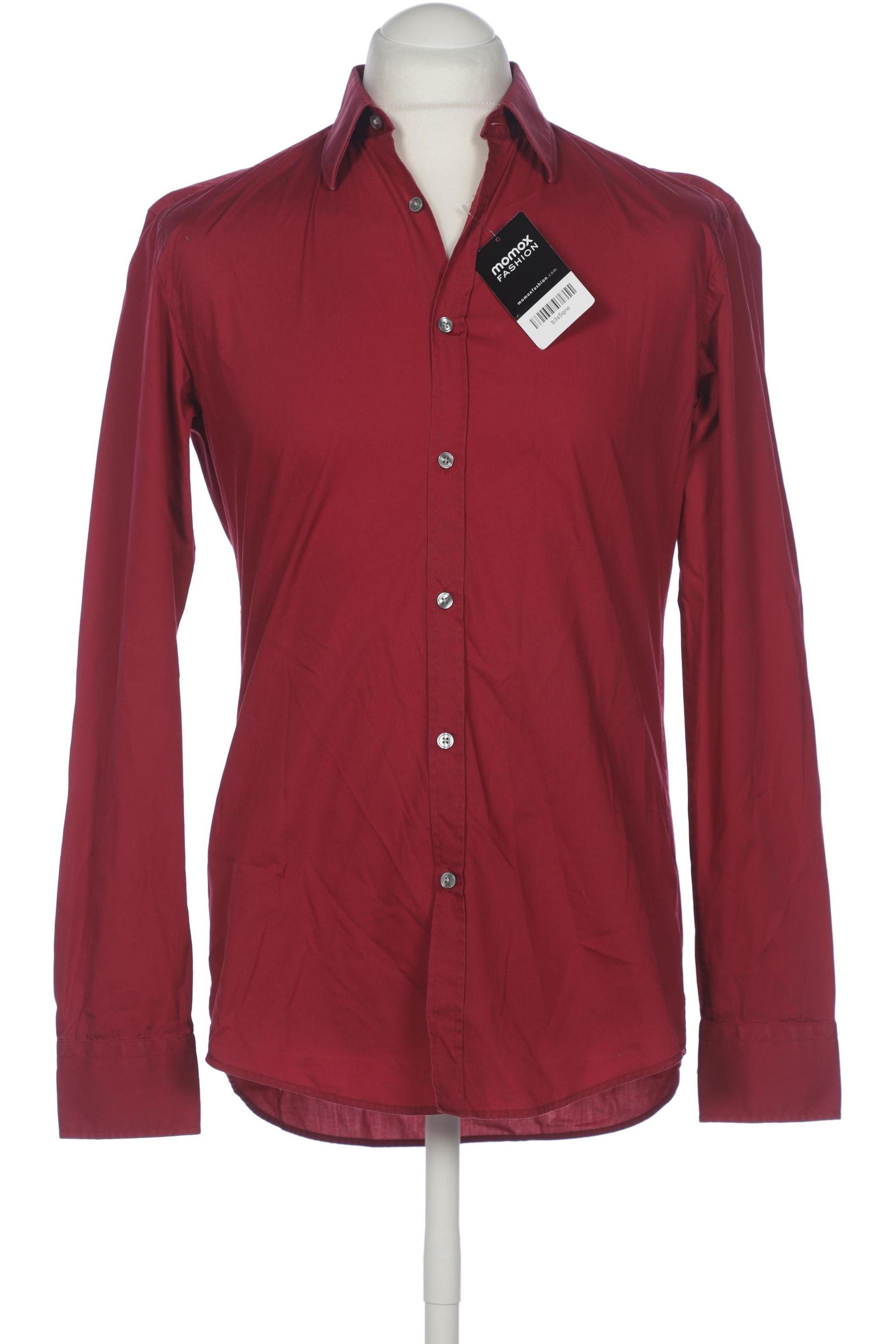 

Boss by Hugo Boss Herren Hemd, bordeaux, Gr. 48
