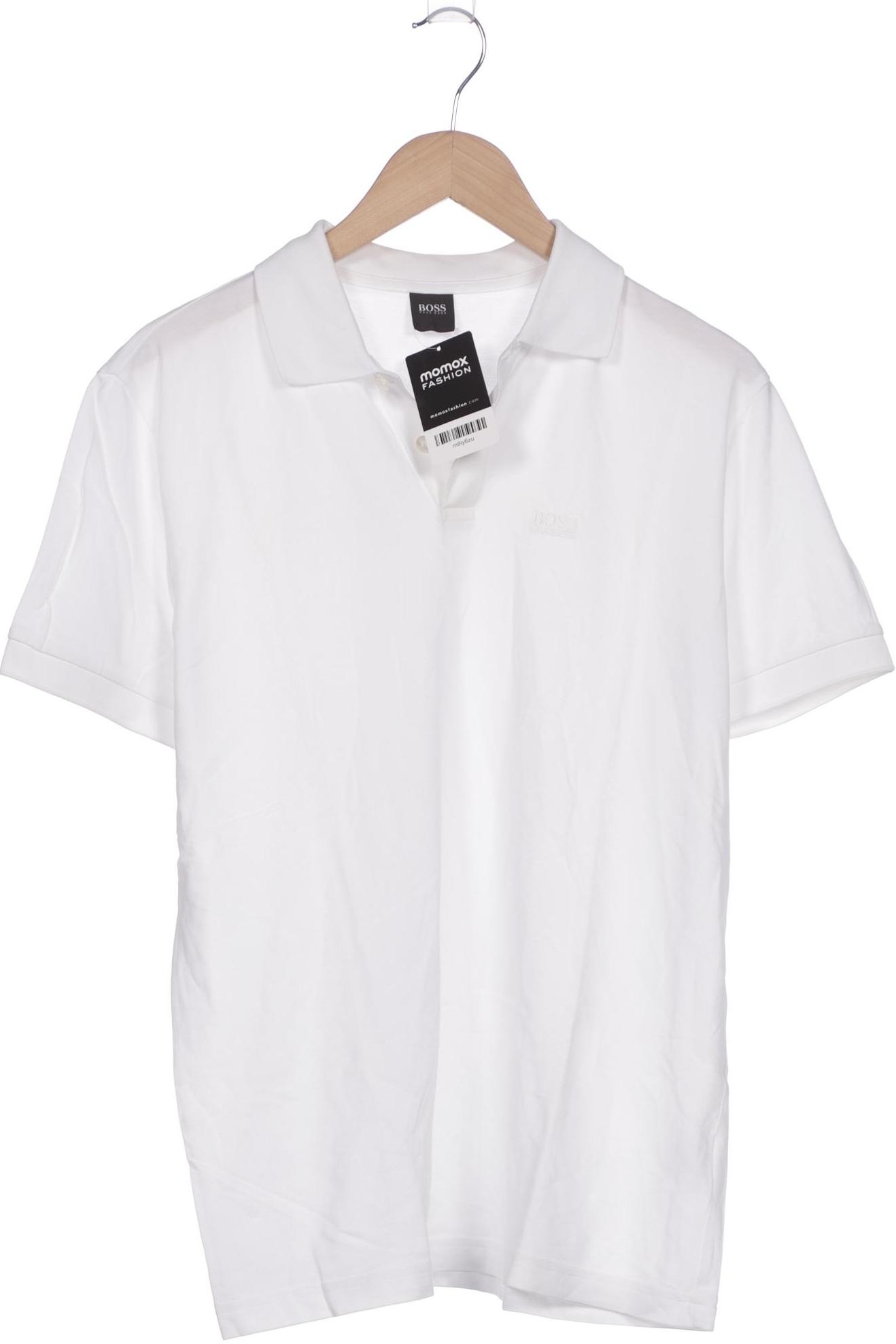 

Boss by Hugo Boss Herren Poloshirt, weiß, Gr. 48