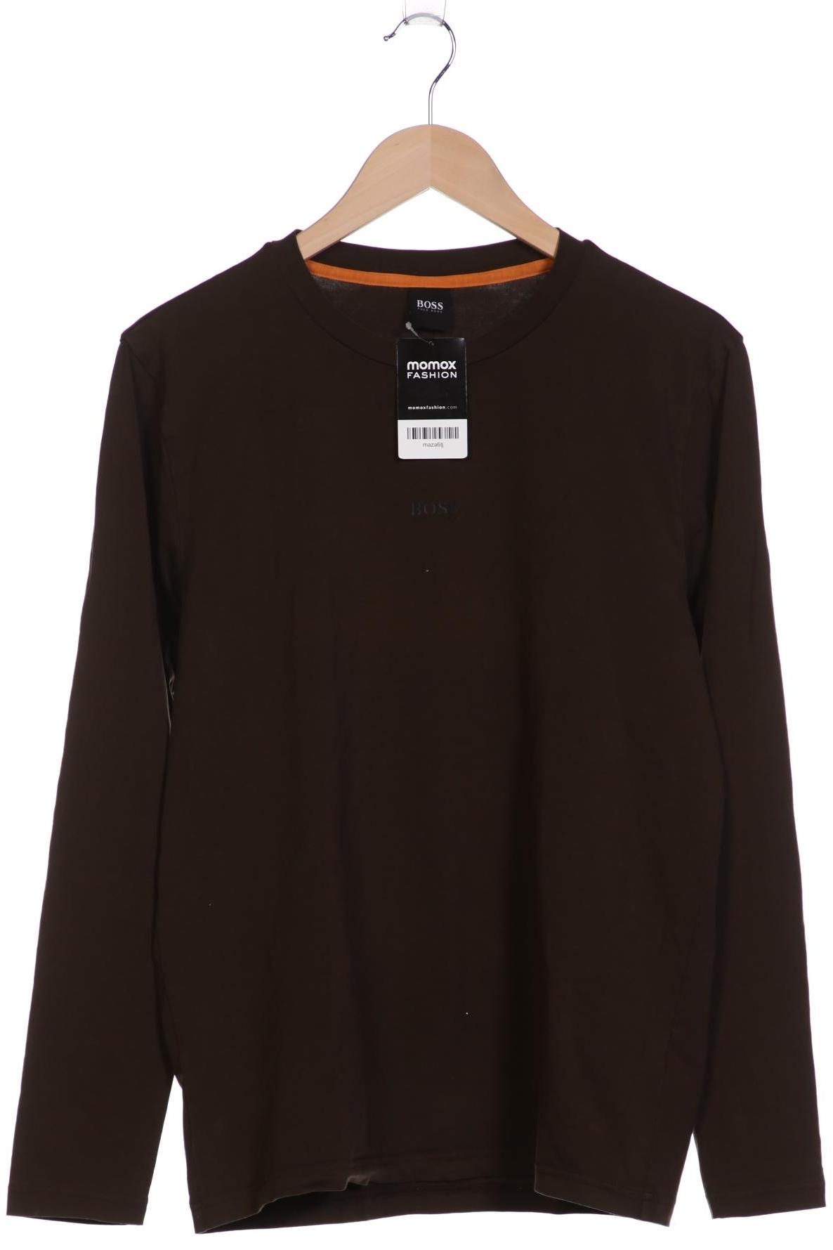 

Boss by Hugo Boss Herren Langarmshirt, grün, Gr. 48
