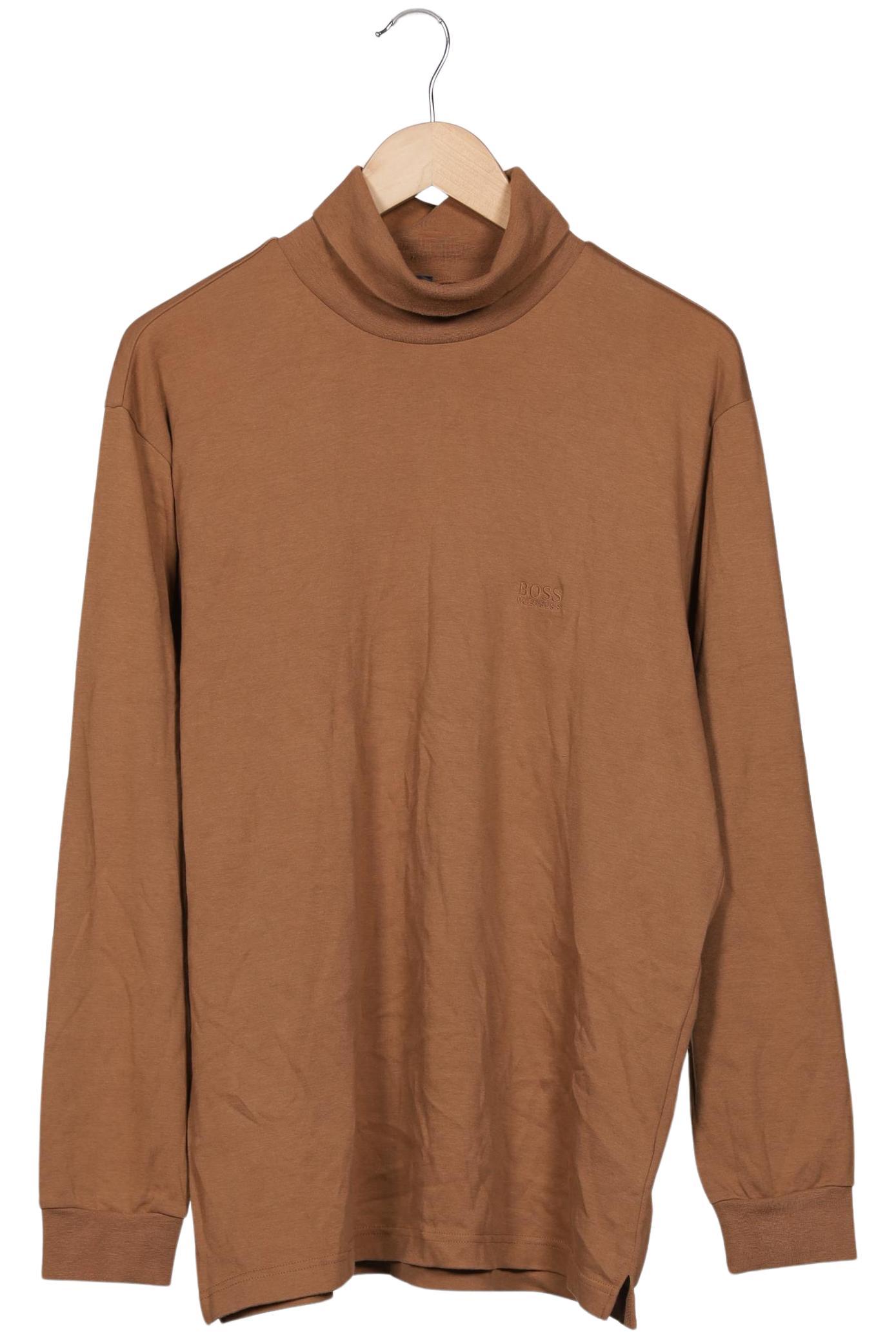 

Boss by Hugo Boss Herren Langarmshirt, braun, Gr. 52