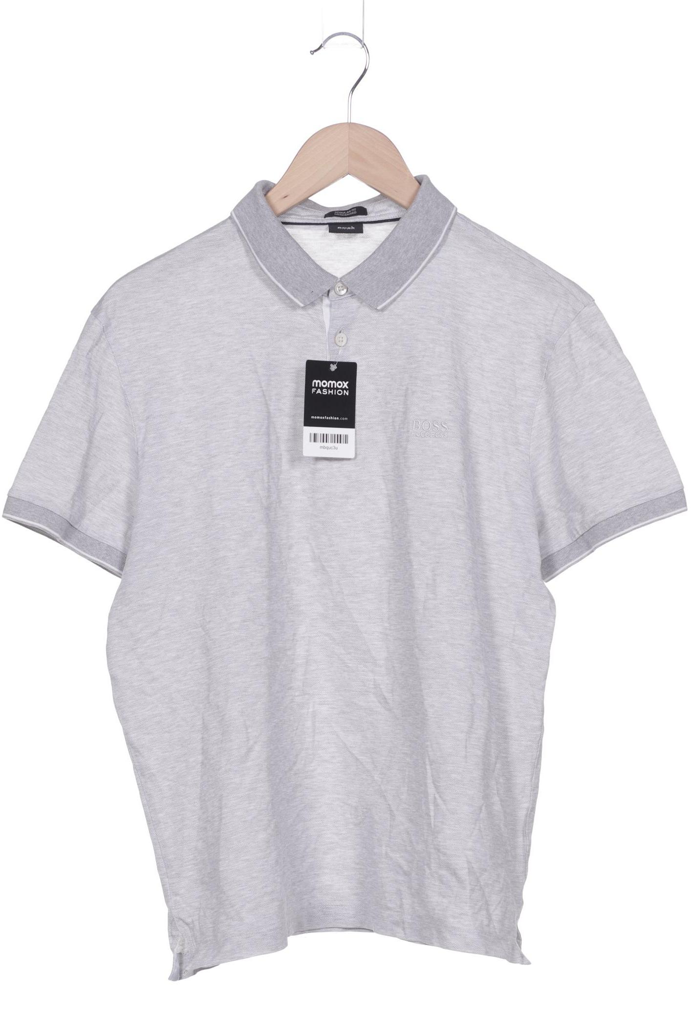 

Boss by Hugo Boss Herren Poloshirt, grau, Gr. 52