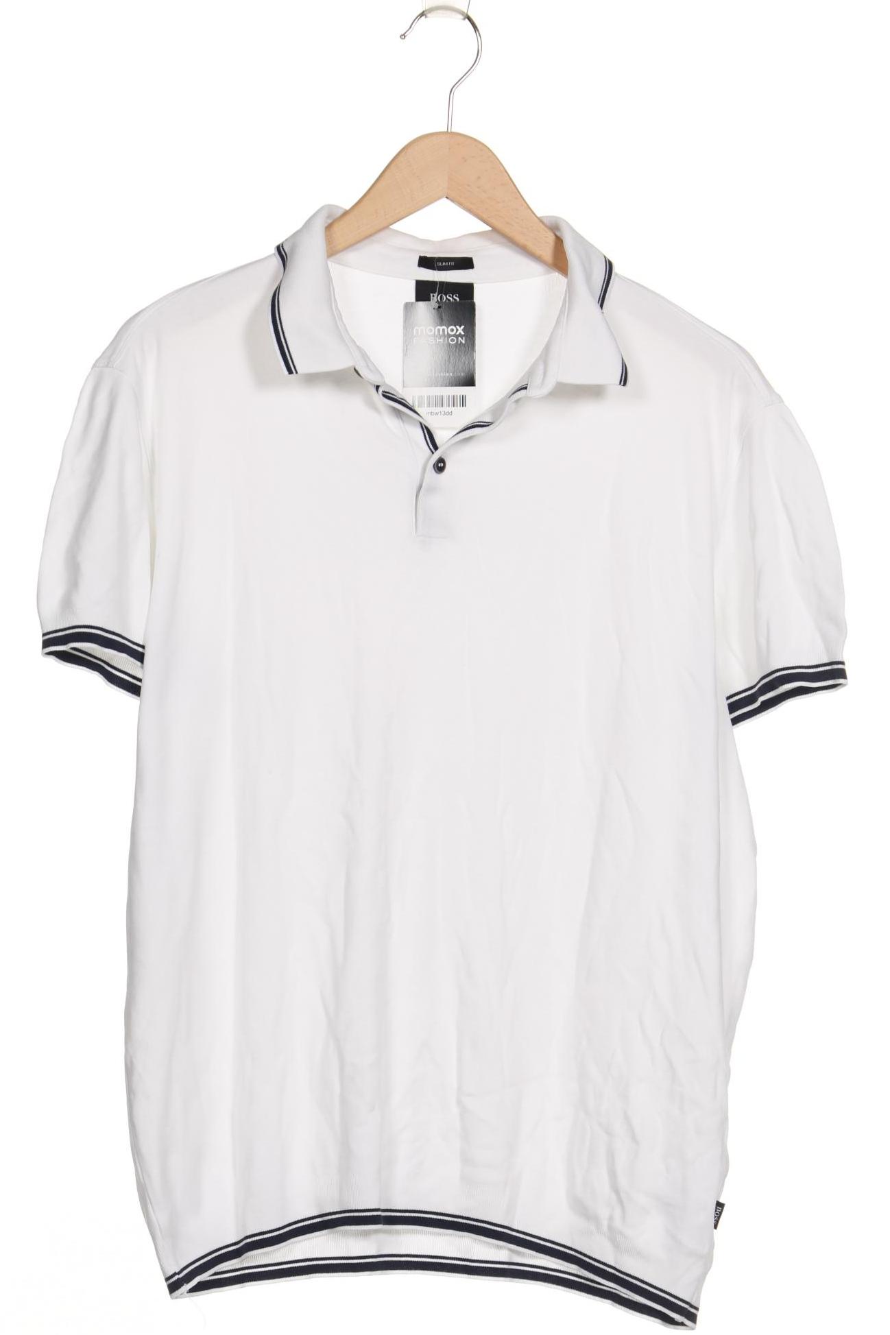 

Boss by Hugo Boss Herren Poloshirt, weiß, Gr. 54