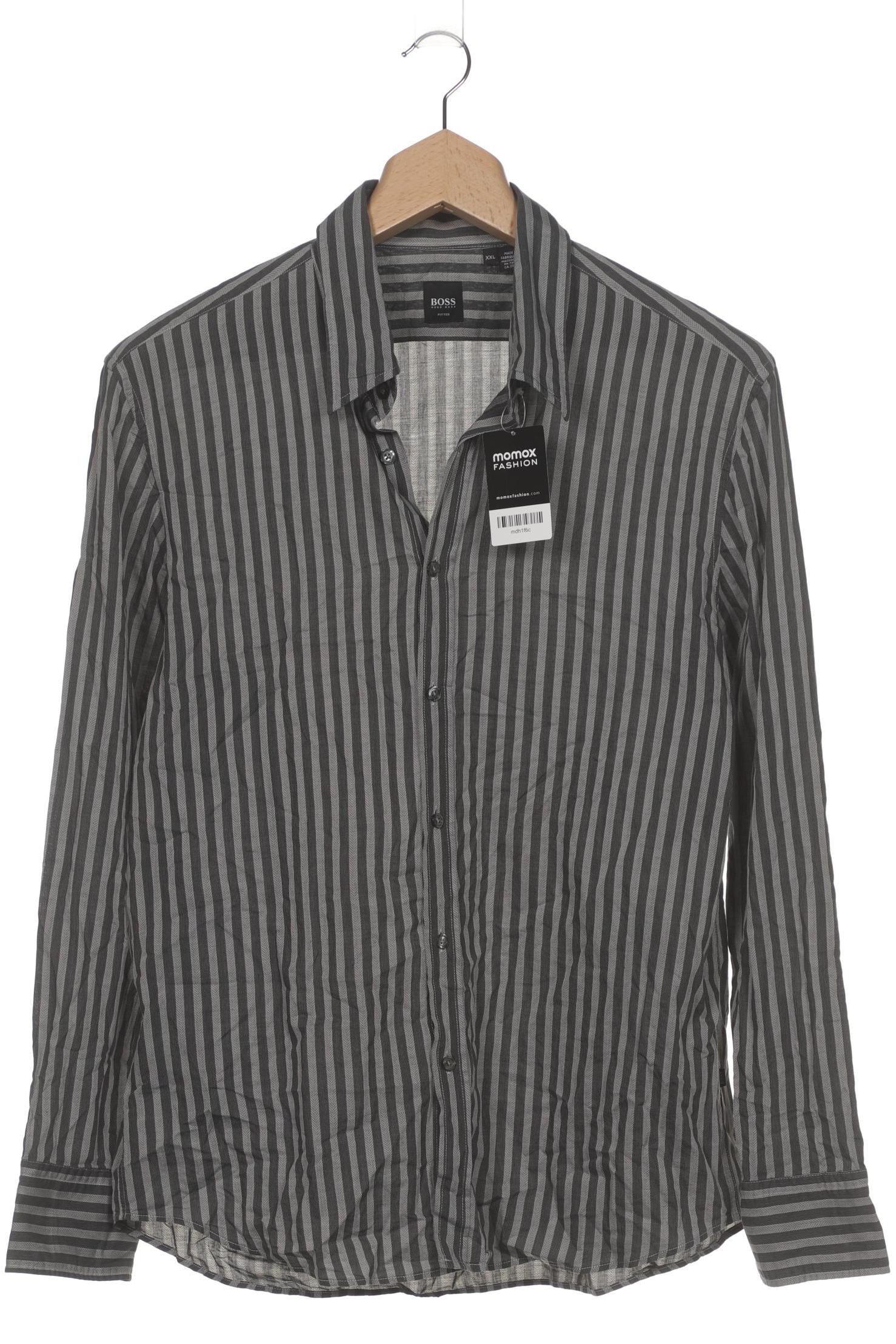 

Boss by Hugo Boss Herren Hemd, grau, Gr. 56