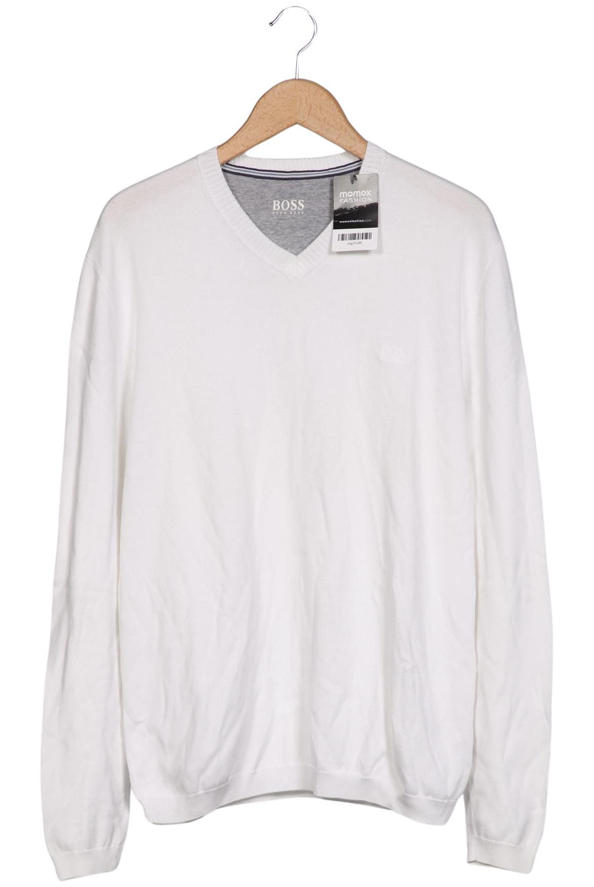 Thumbnail - Boss by Hugo Boss Herren Pullover, weiß, Gr. 48