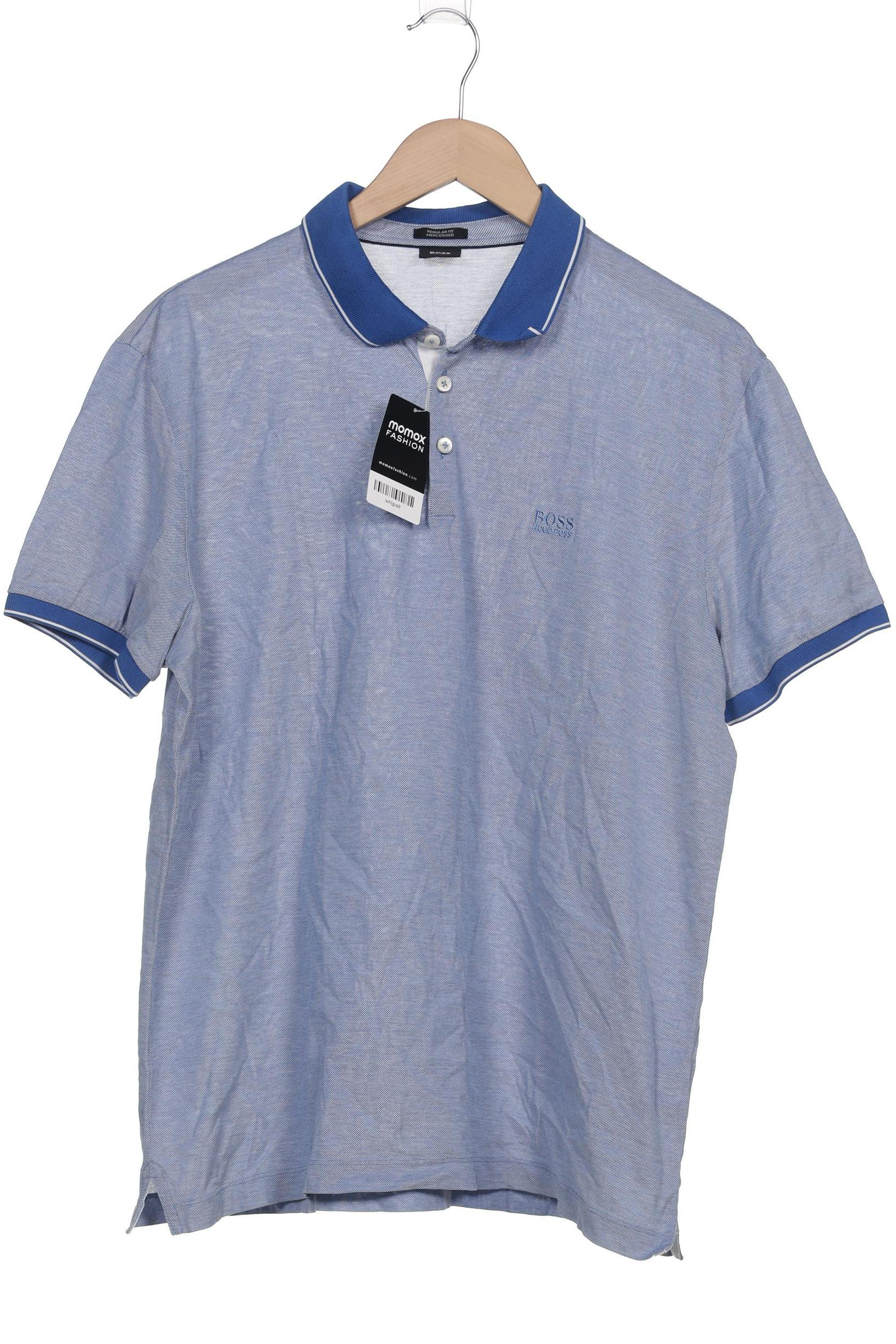 

Boss by Hugo Boss Herren Poloshirt, blau, Gr. 56